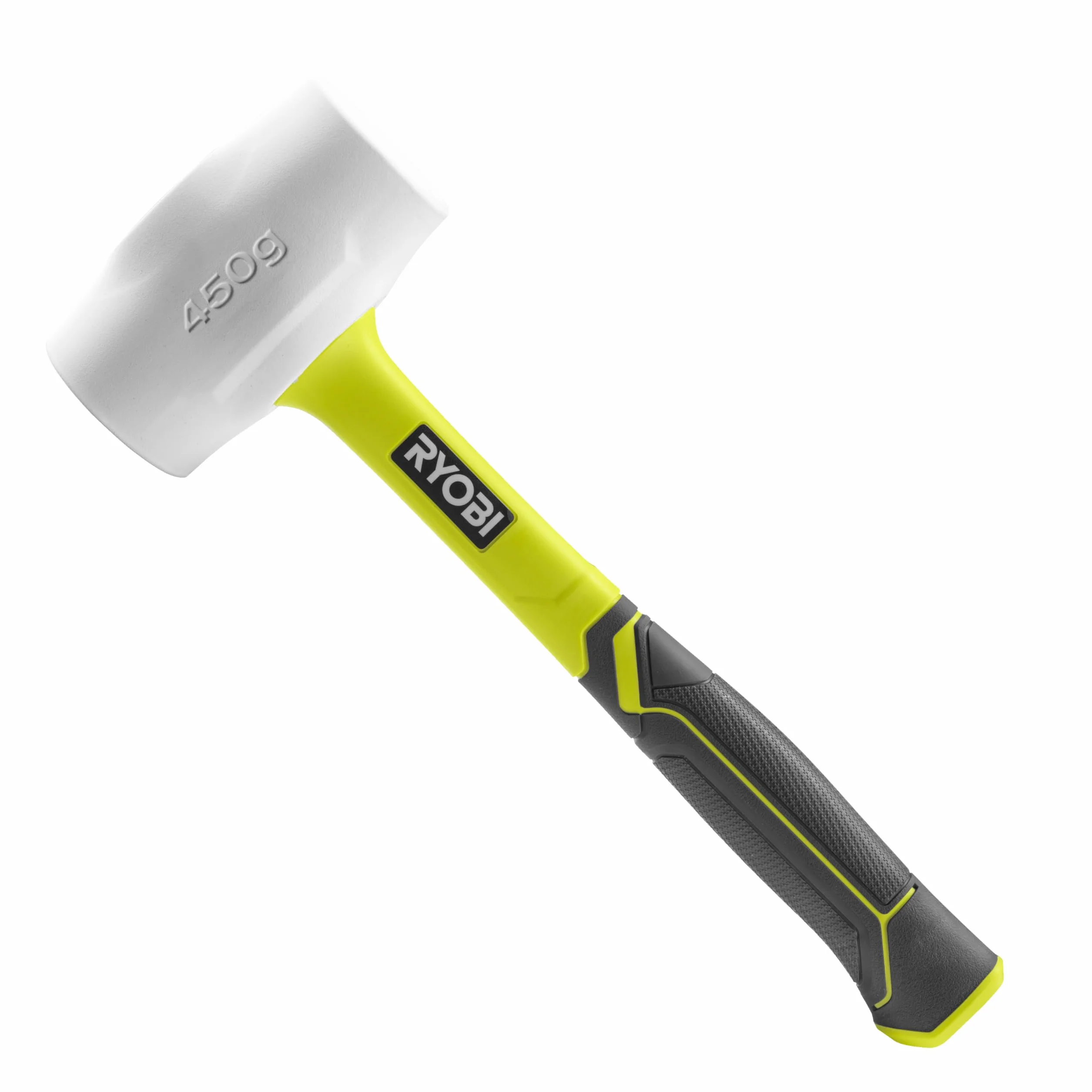 Ryobi RHHM450W 450gr gumowy młotek z włókna szklanego (biały)
