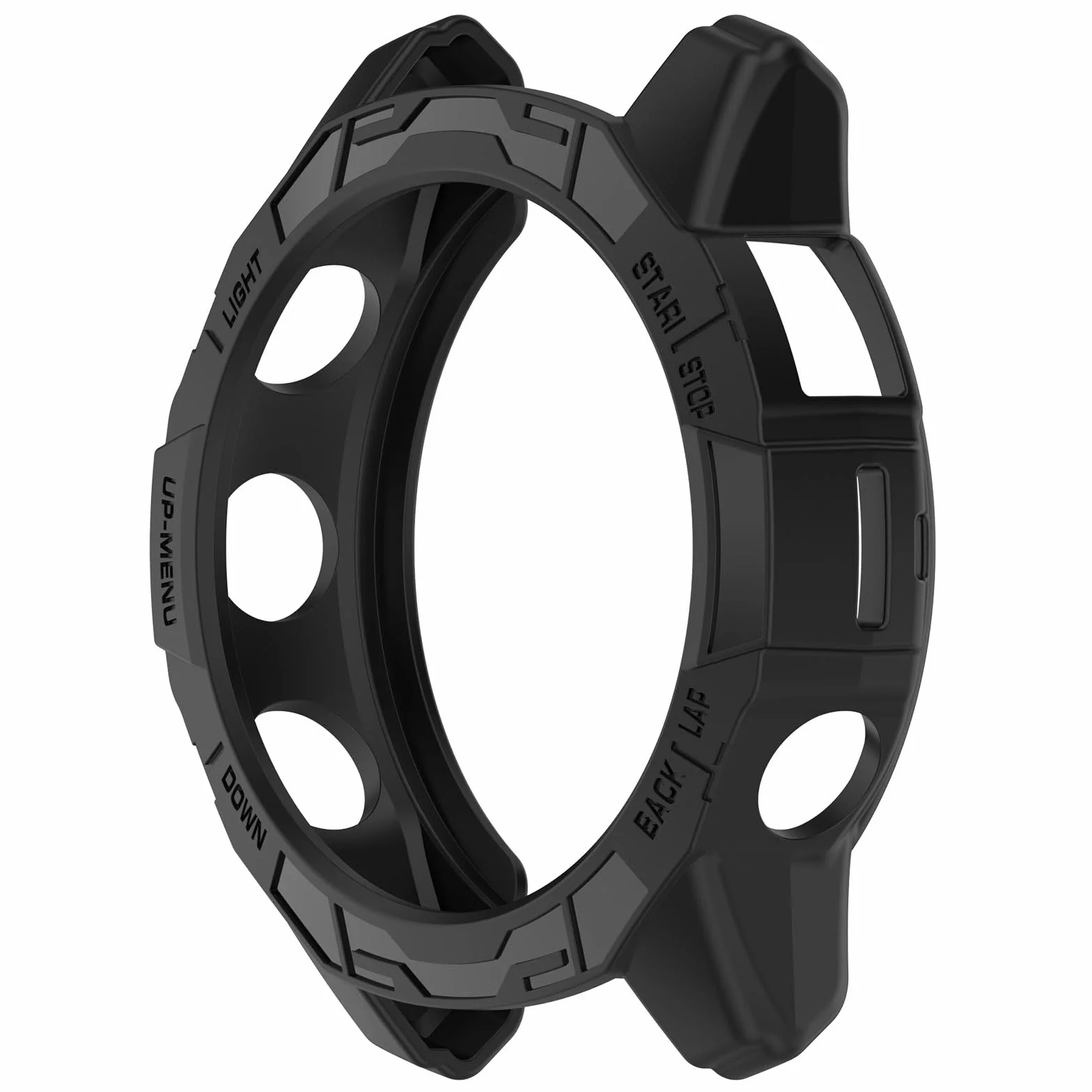 Etui do Garmin Epix Pro Gen 2 51 mm/Fenix 7X Pro - Etui ochronne z TPU, osłona ramy (czarne)