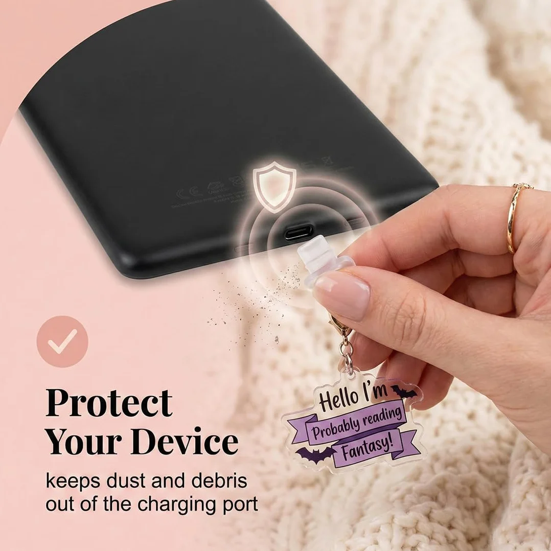 Zestaw zatyczek przeciwpyłowych do Kindle USB-C, akcesoria kindle pyłoszczelne
