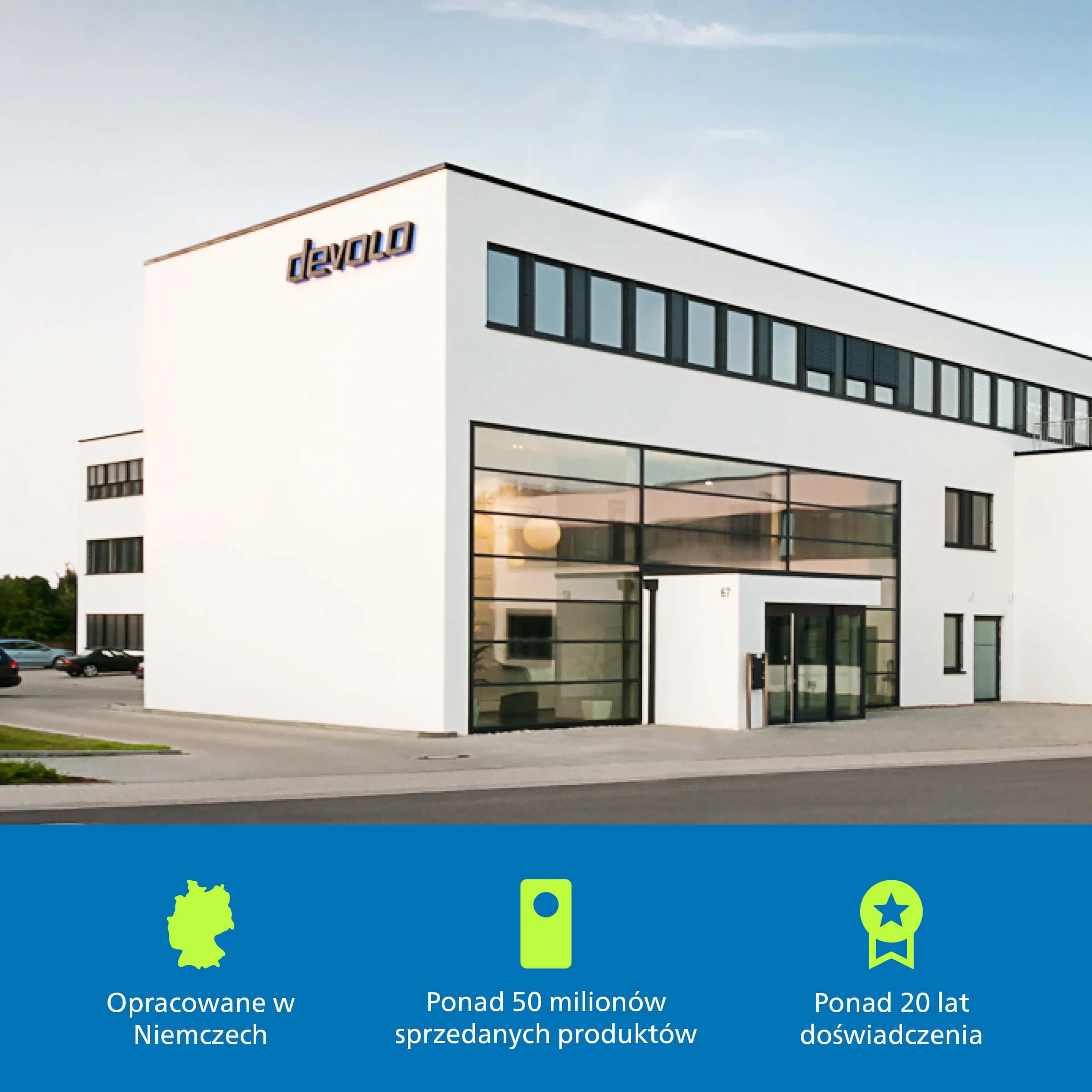 devolo Magic 1 WiFi mini Starter Kit, adapter Powerline Wi-Fi, do 1 200 Mbit/s, wzmacniacz Wi-Fi, 1x port LAN, biały