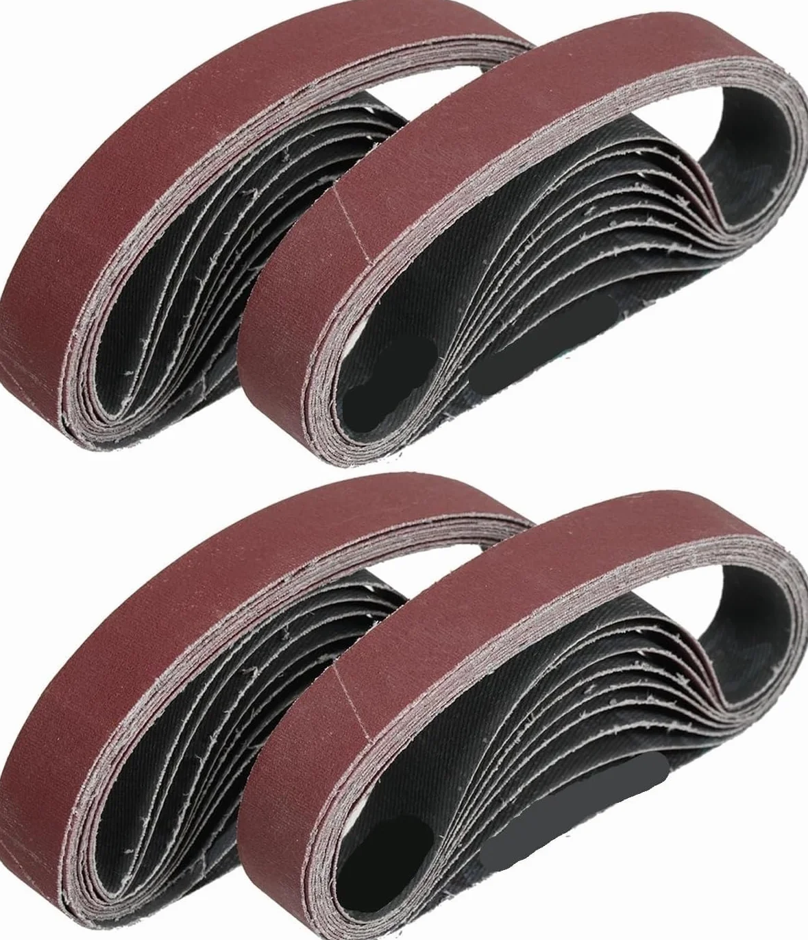 Szlifierka taśmowa Taśmy szlifierskie 10 szt. 686x50 mm 40-1000 Ziarenka Taśmy ścierne do polerowania drewna i metalu(800 Grits)