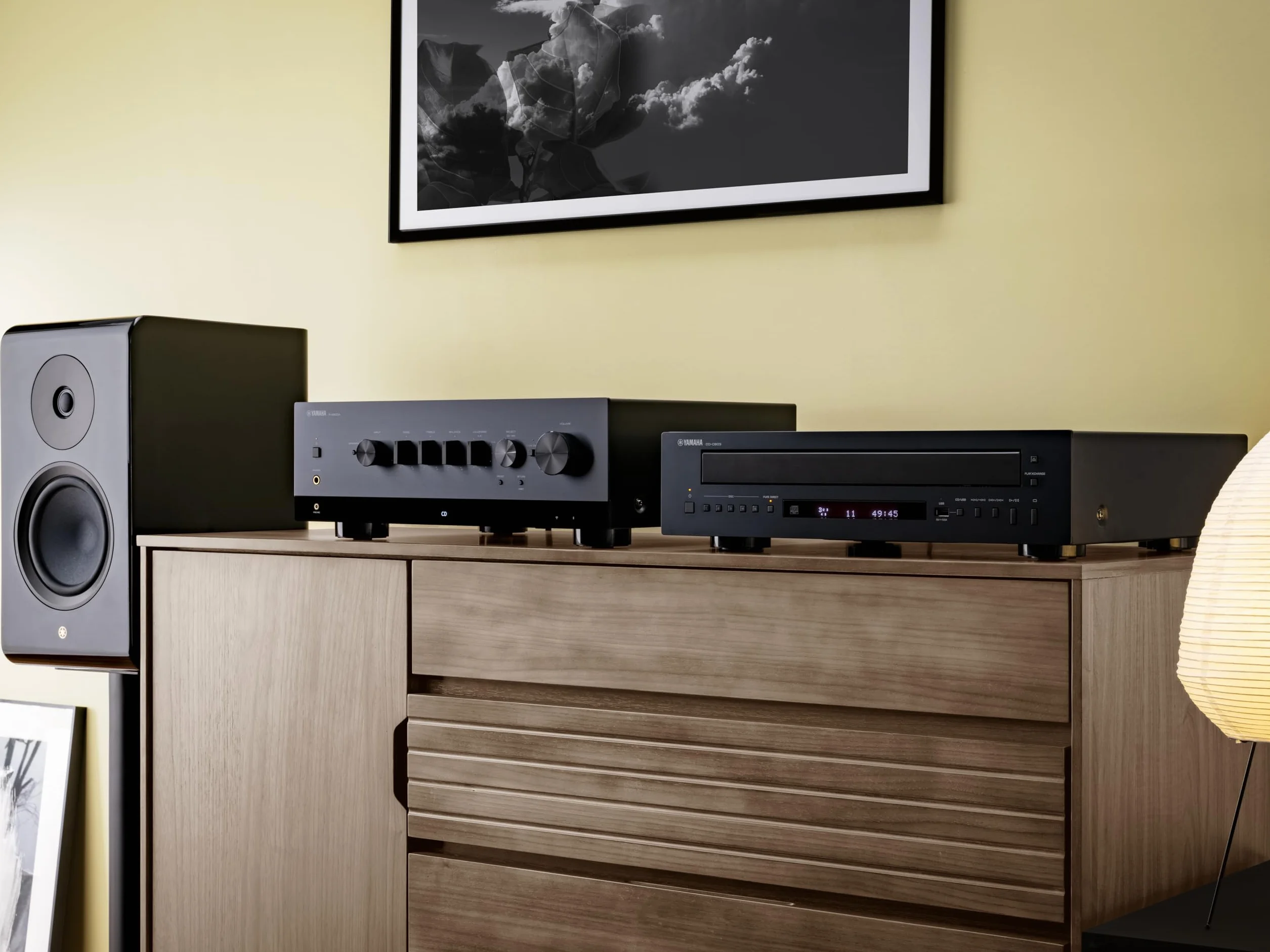 Yamaha CD-C603 Odtwarzacz 5 CD mp3 wma USB Czarny