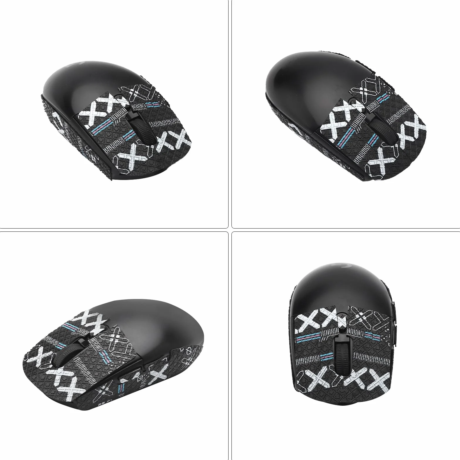 Logitech G PRO X Superlight 2 Mouse Grip Tape, antypoślizgowa, ultra cienka, samoprzylepna, zestaw