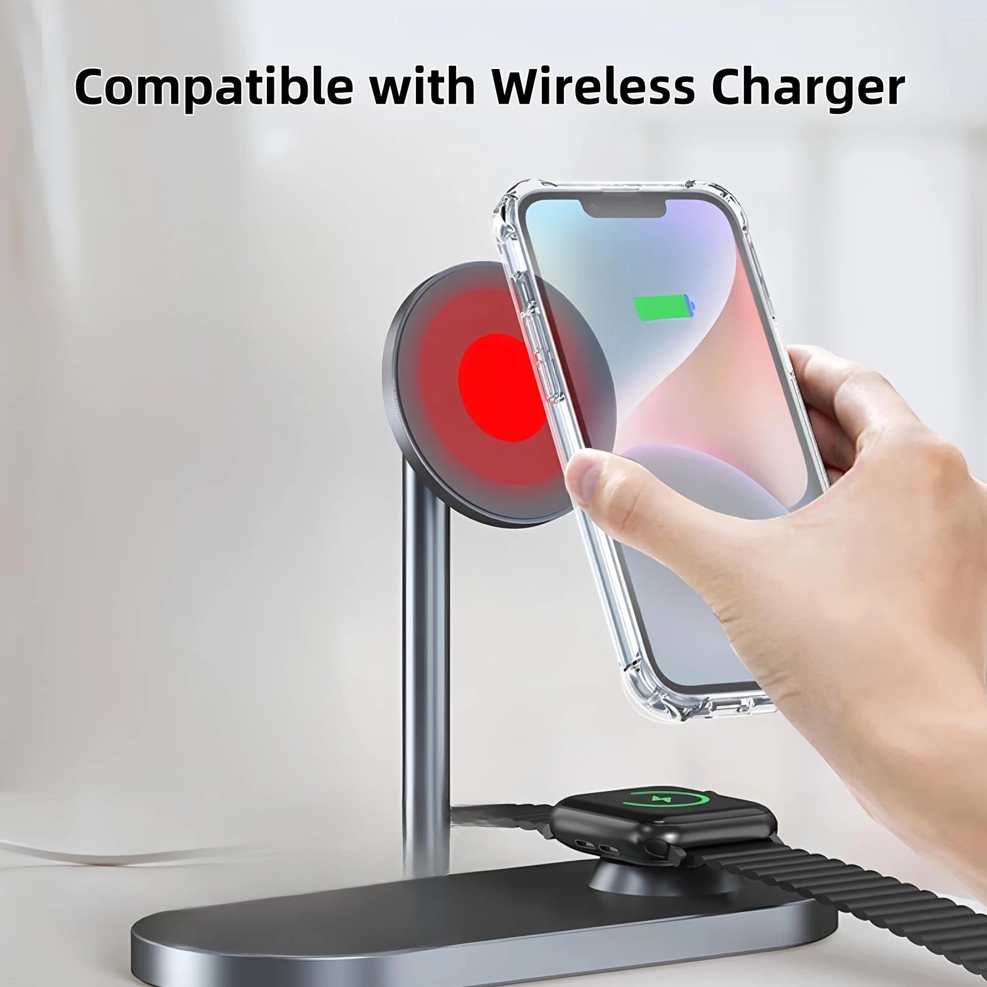 Etui iPhone 15 Plus Żel TPU Silikonowe Przezroczyste + 3× Szkło Hartowane Folia Ochronna
