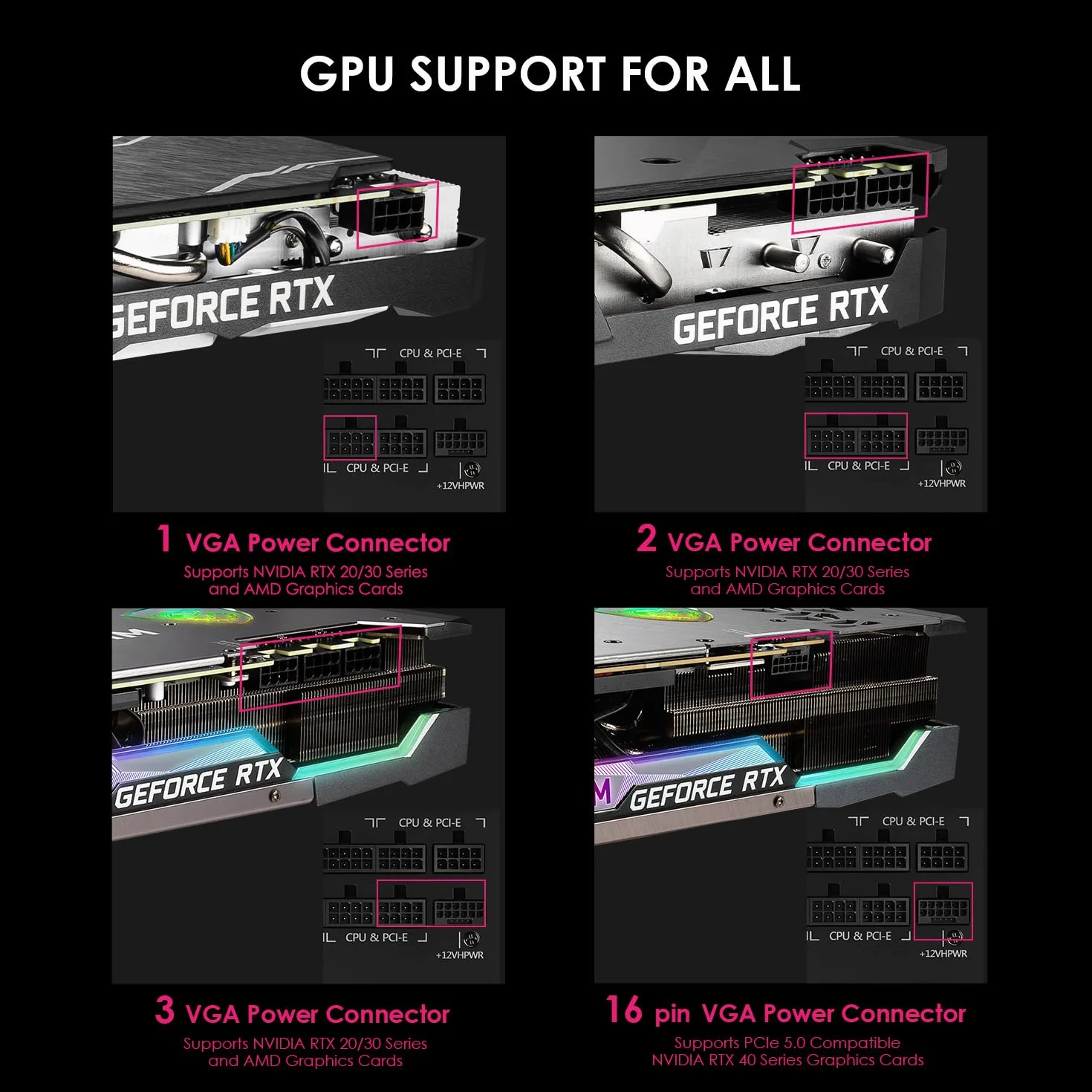 MSI MPG A850G PCIE5 zasilacz sieciowy 850 W 80 Plus Gold w pełni modułowy ATX 3.0 PCIe 5.0 GPU japońskie kondensatory 105°C 0% RPM czarny