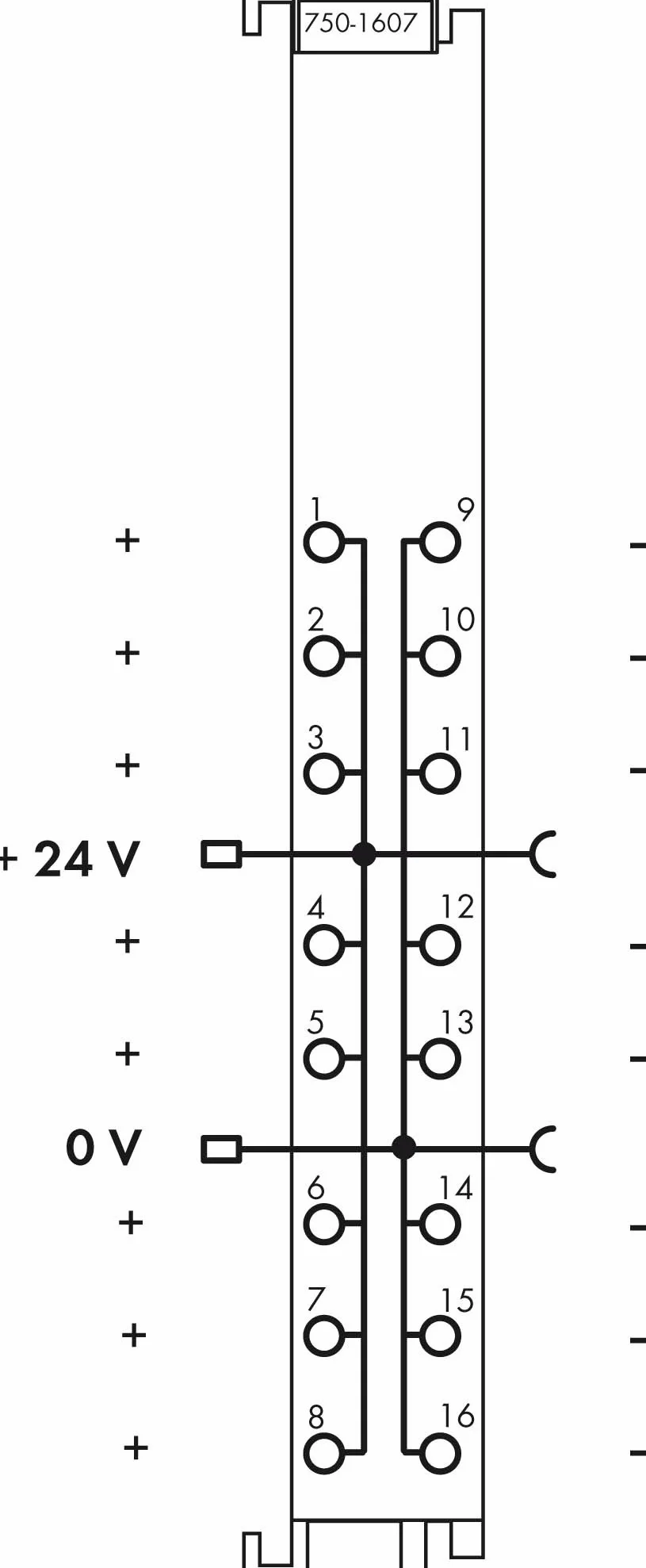 WAGO 750-1607 zacisk SPS 750-1607 1 szt.