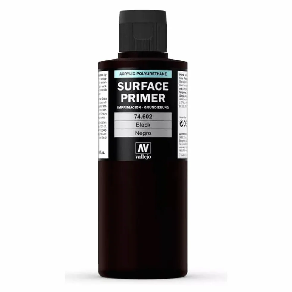 Vallejo Model Color 200 ml podkład poliuretanowy - czarny