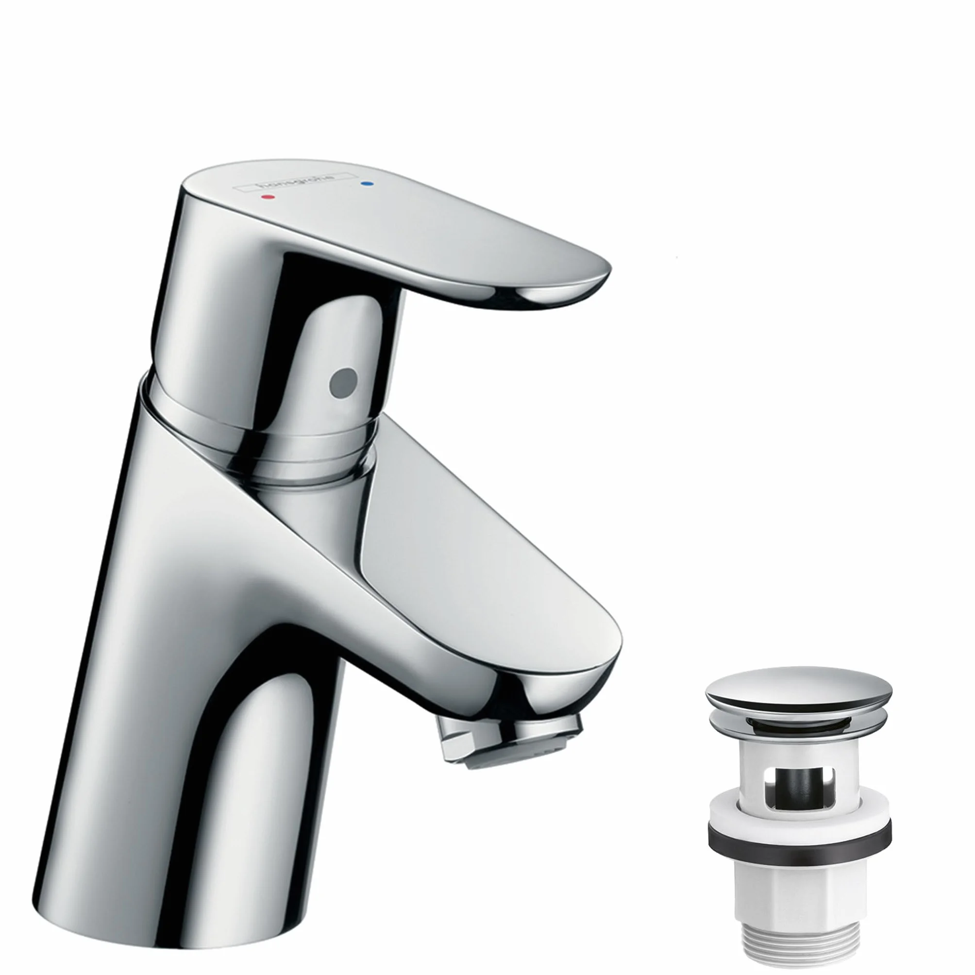 Hansgrohe 31604000 Bateria Umywalkowa, Srebrny, ‎14.2 x 4.9 x 13.4 cm; 1.31 kg
