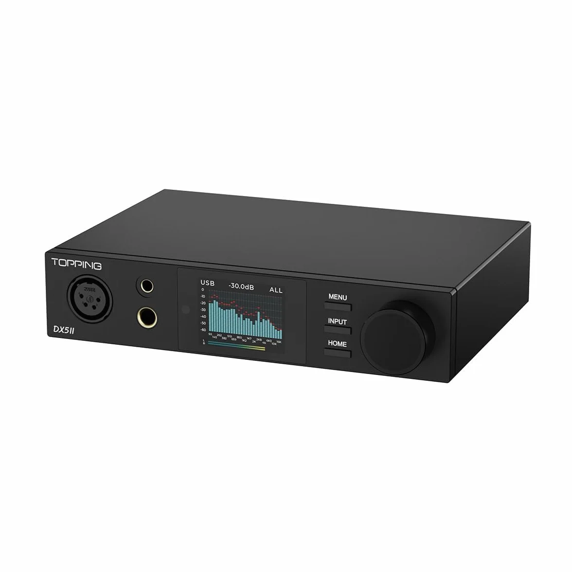 Topping DX5 II DAC Bluetooth 5.1 wzmacniacz słuchawkowy ES9039Q2M X-Hybrid czarny