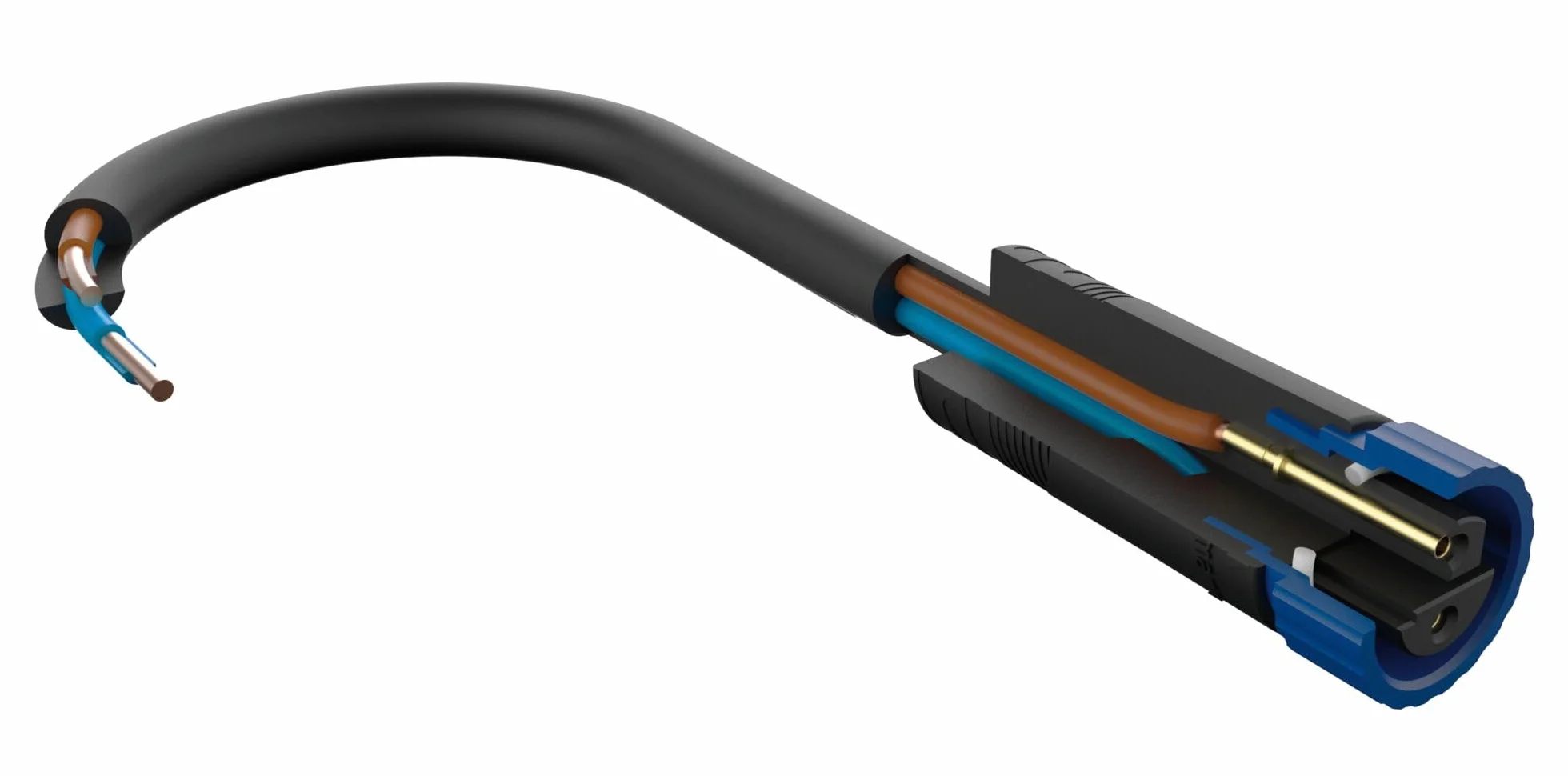 Paulmann 94276 Kabel Plug & Shine, 5 m, IP68, czarny