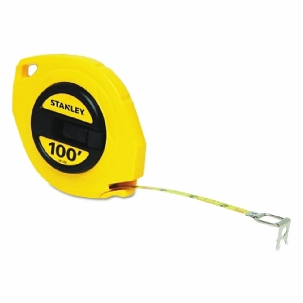 Stanley Narzędzia ręczne 34-106 3/8" X 100' rolka z taśmą mierniczą o wysokiej widoczności