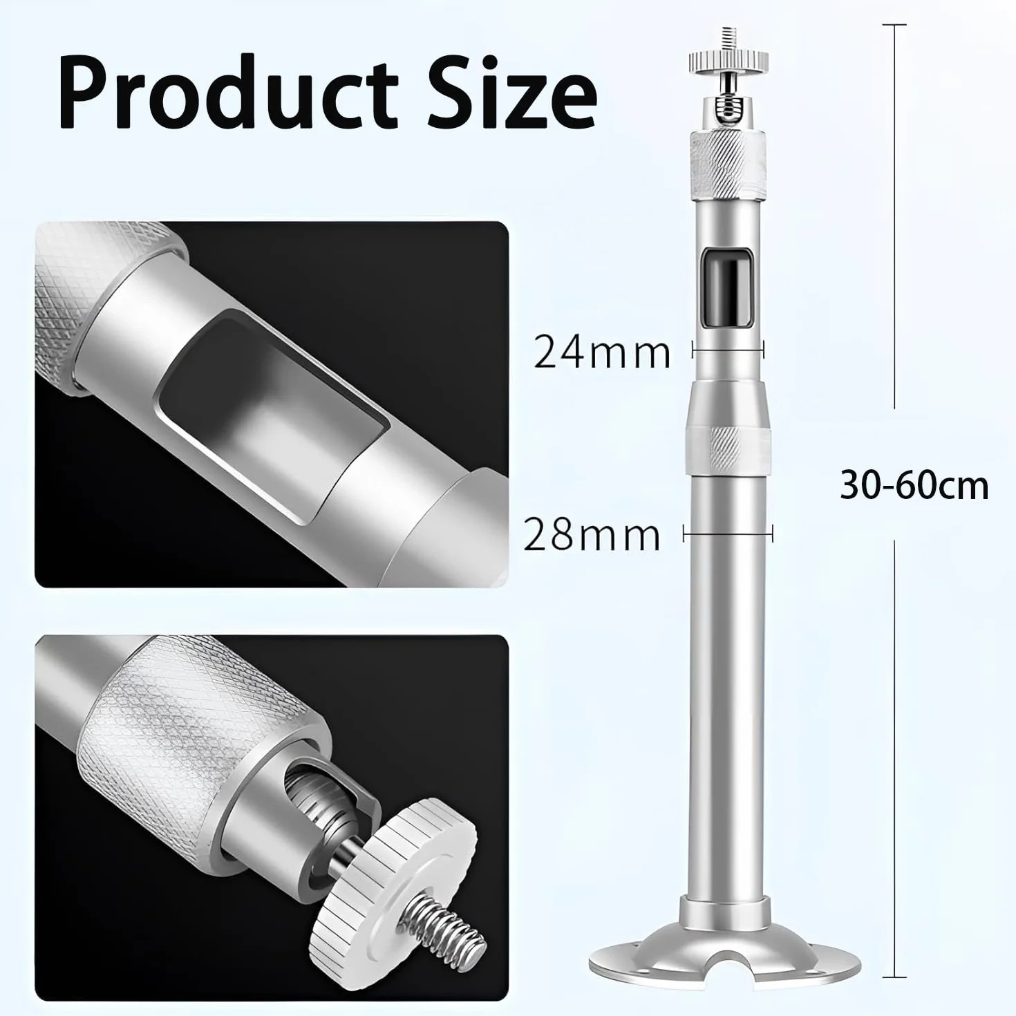 Uchwyt do projektora, uchwyt sufitowy, uniwersalny uchwyt ścienny do projektora, uchwyt do projektora, drążek przedłużający do 5 kg, uchwyt do projektora, nadaje się do montażu na ścianie,