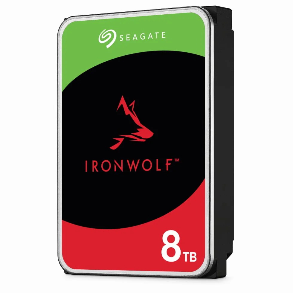 Seagate IronWolf NAS HDD ST8000VN004 8TB Sata III 256MB