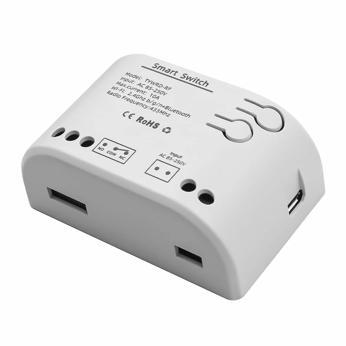 DollaTek AC 85-250 V WiFi bezprzewodowy inteligentny prze??cznik wytrawiaj?cy przeka?nik samoblokuj?cy, kontrola dost?pu, automatyczny otwieracz do drzwi gara?owych WiFi kompatybilny z Tuya Smart Life