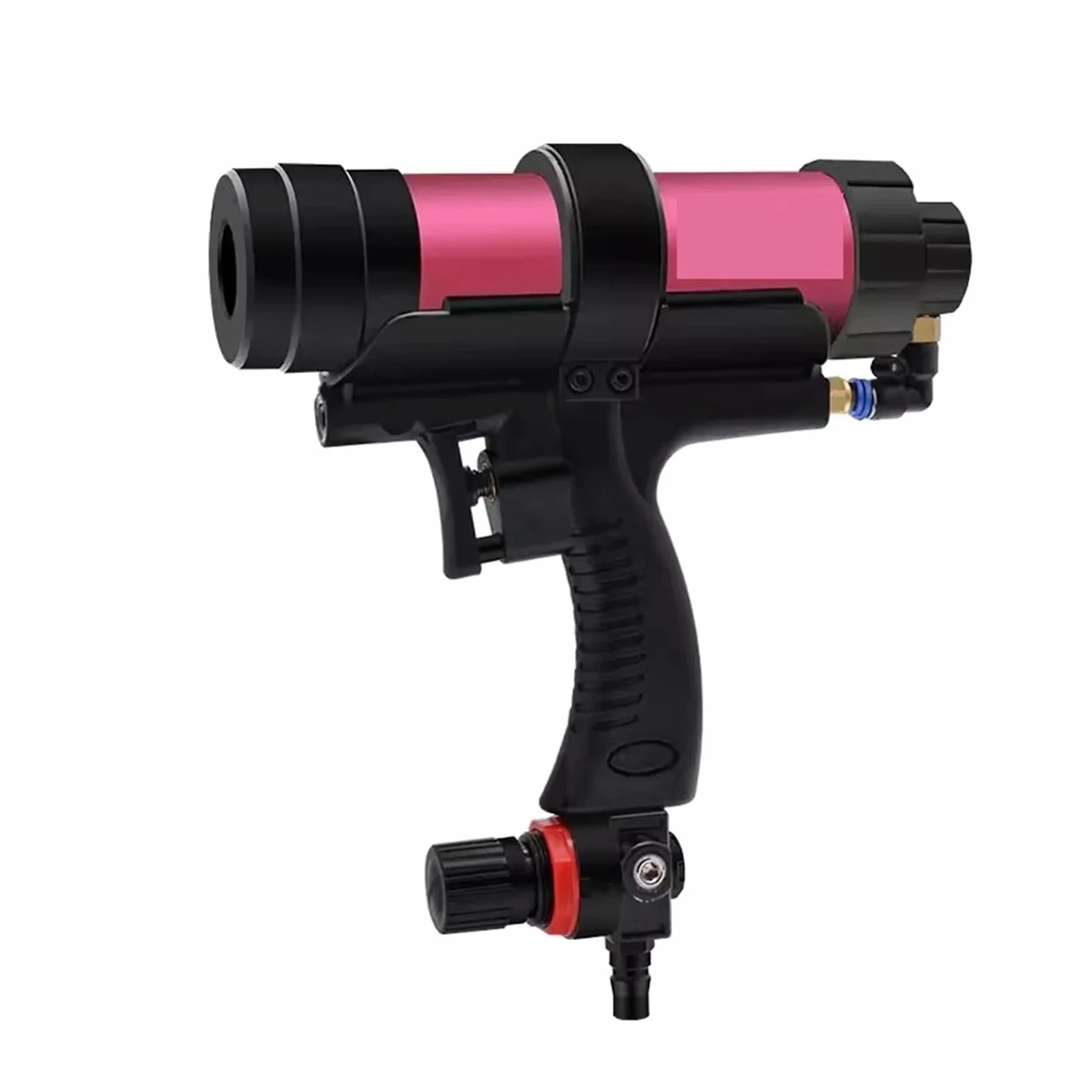 Pneumatyczny pistolet do klejenia szkła o pojemności 310 ml, regulowany z gumą powietrzną, narzędzie nakładania twardego kleju i uszczelniacza, uszczelniania Do użytku domowego