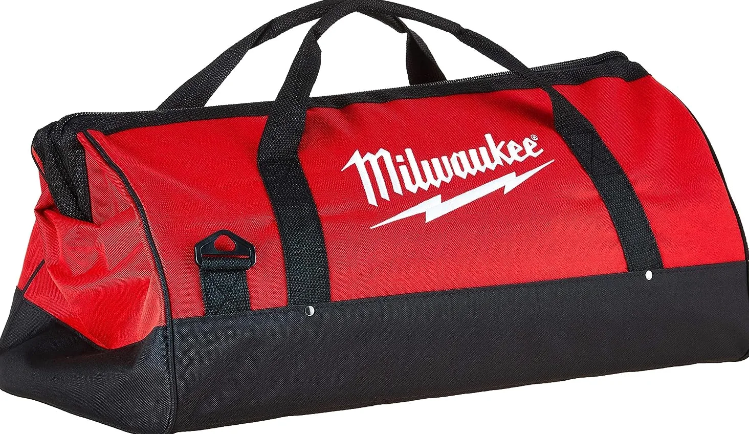 Milwaukee Wytrzymała płócienna torba na narzędzia 63 x 30 cm z paskiem na ramię i 6 kieszeniami wewnętrznymi