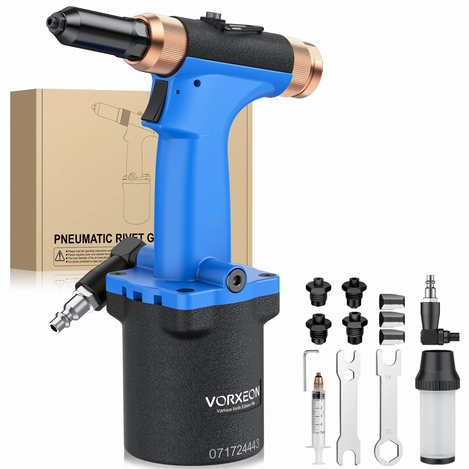 1305 KGF pistolet do nitowania na sprężone powietrze