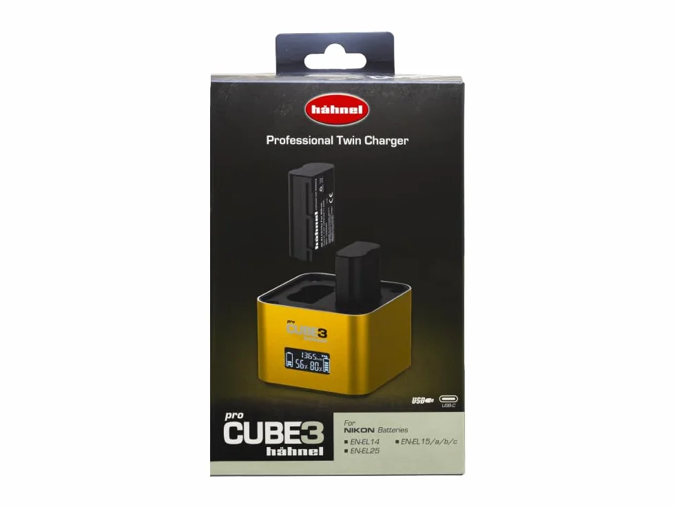 Hähnel ProCube3 Ładowarka Duo DSLR Do Nikon USB-C