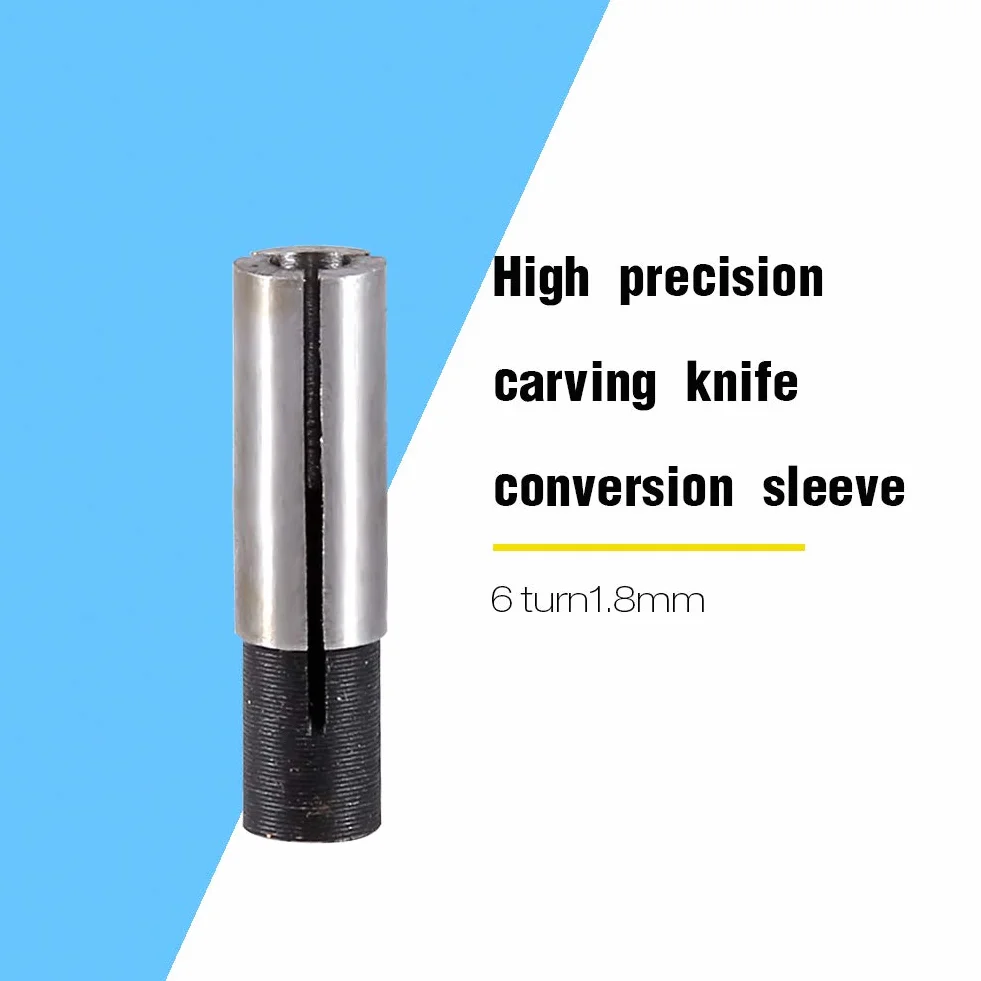 6mm do 3.175mm Dokładność Adapter Reduktor Tuleja Grawerowanie Bit CNC Router Narzędzie Adapter do Collet