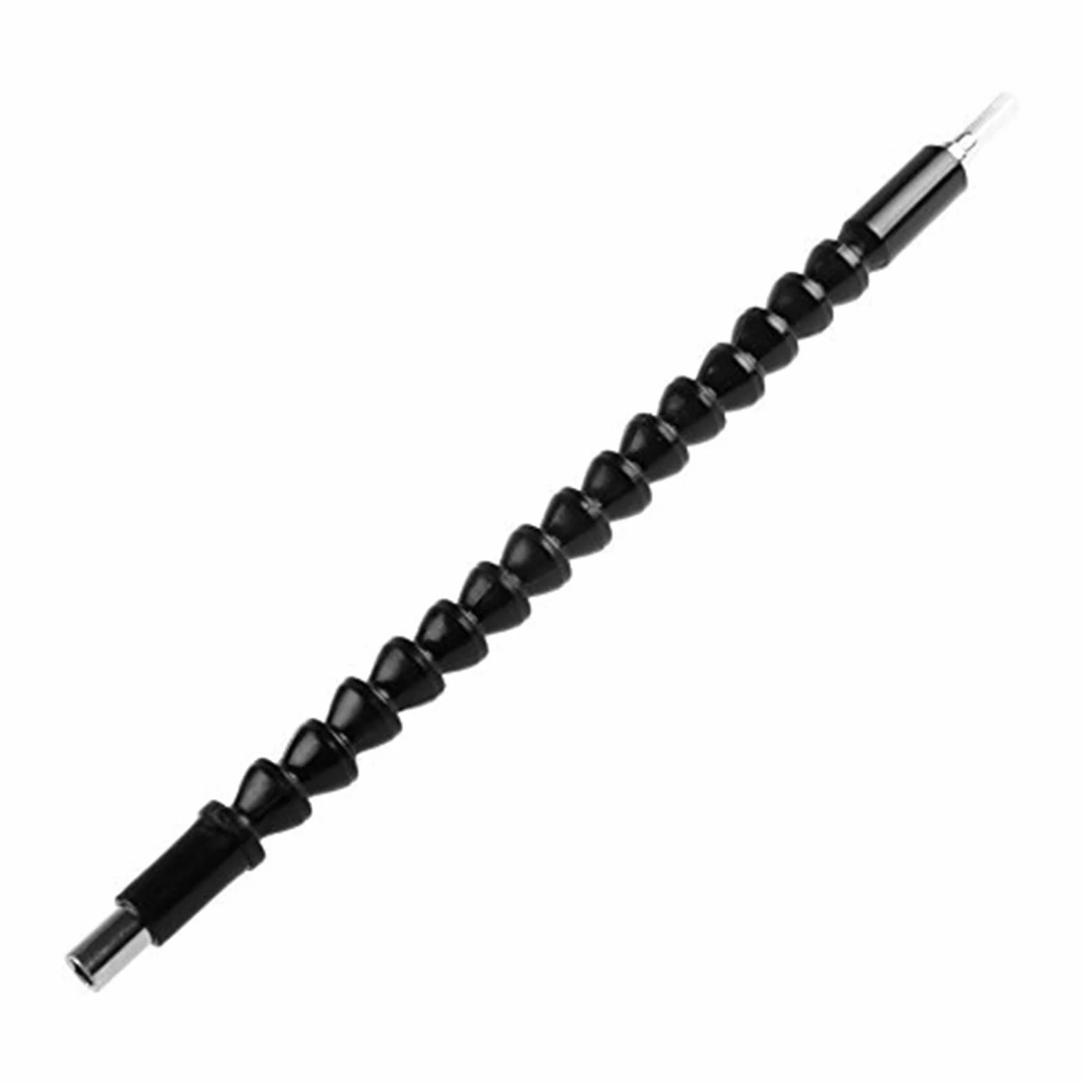 Flexible Bohrerverlängerung, 1/4-Zoll-Sechskantschaft 11,6-Zoll-Schraubendreher Flexible Sockelverlängerung mit magnetischer Schnellkupplung