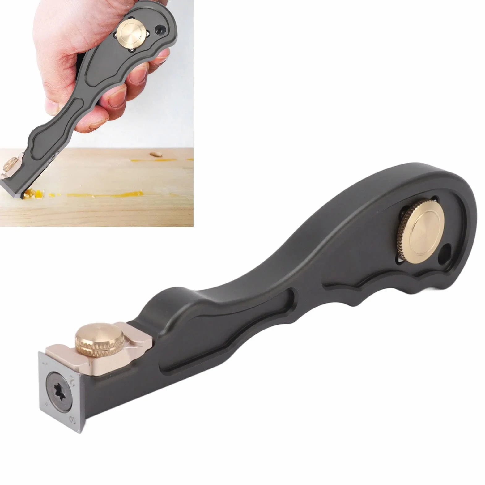 Hongdui GD05 Drewno skrobaczka skrobaczka do skrobaka skrobica skórzana, wielofunkcyjna DIY Repair Nóż, sprzęt domowy i akcesoria do naprawy pomocniczej