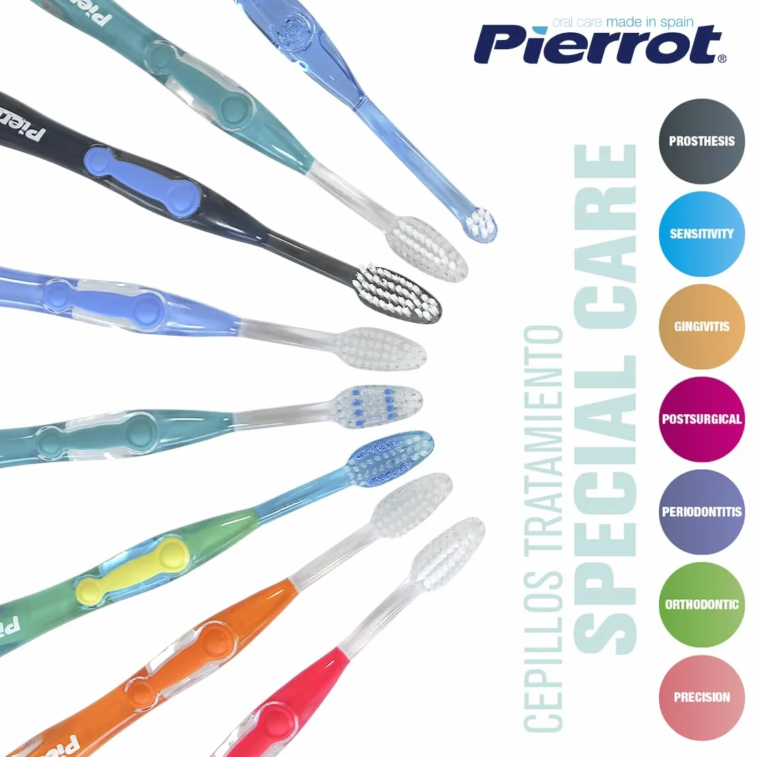 PIERROT Szczoteczka manualna 190mm Orthodontic Xtreme