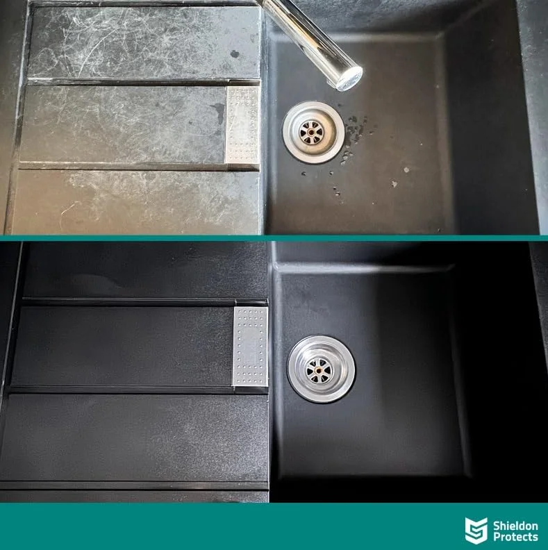 Zestaw do czyszczenia oraz impregnacji zlewozmywaków granitowych Shieldon Wow Super Sink