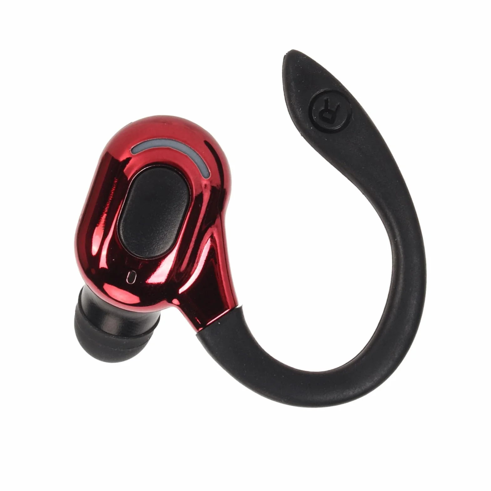 Bezprzewodowa Słuchawka Bluetooth, Wodoodporne Słuchawki Bluetooth 5.2 IPX4, Słuchawki Bluetooth z redukcją Szumów połączeń HD (Czarny i czerwony)