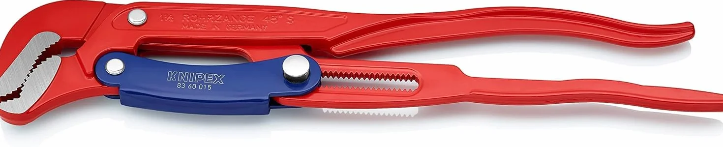KNIPEX Klucz nastawny do rur 420 mm 83 60 015 z przyciskiem szybkiej regulacji