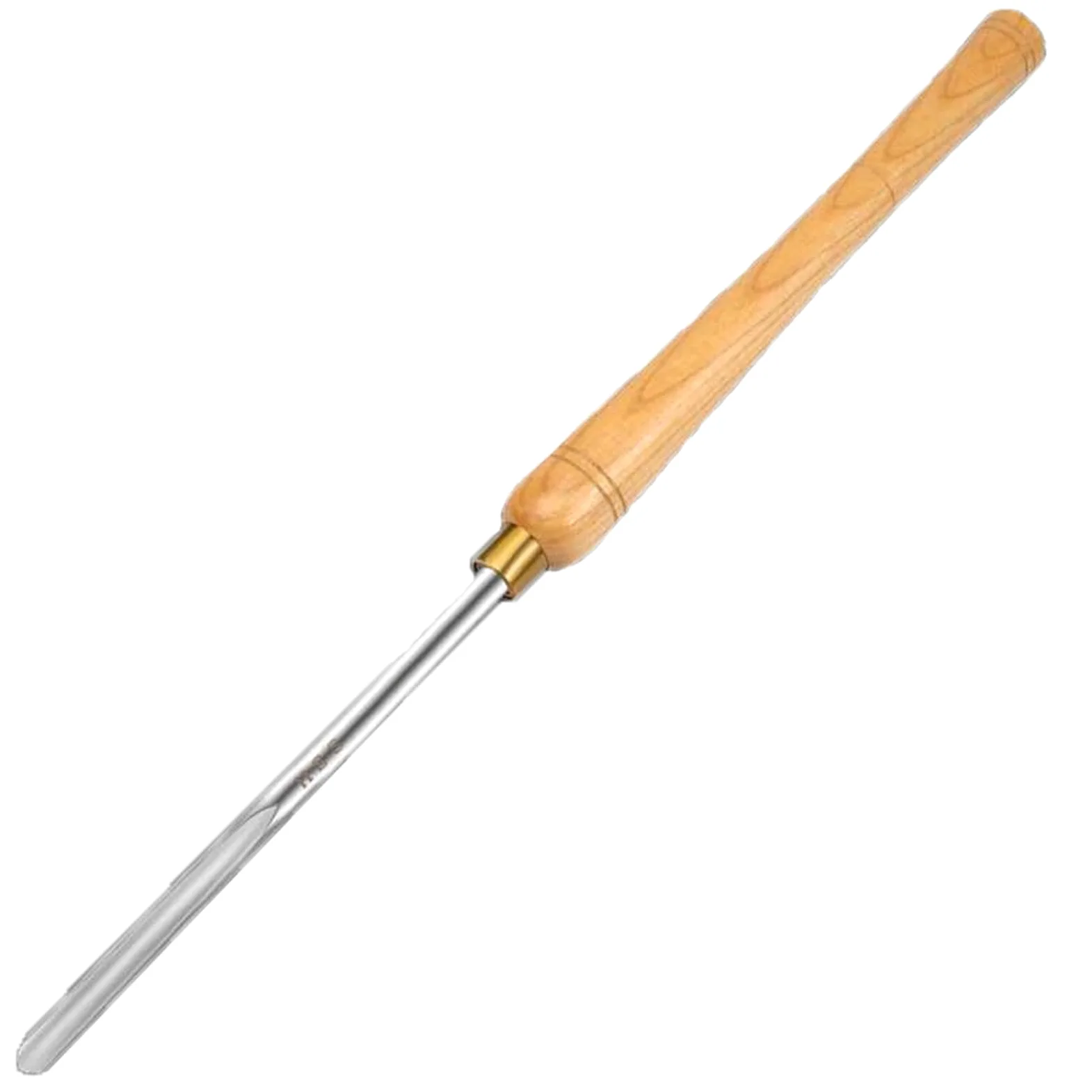 13 mm obróbka drewna stal szybkotnąca HSS małe półokrągłe narzędzie tokarskie, długość 405 mm, grubość 5 mm, do obróbki wpustów, fazowania itp. na częściach wału