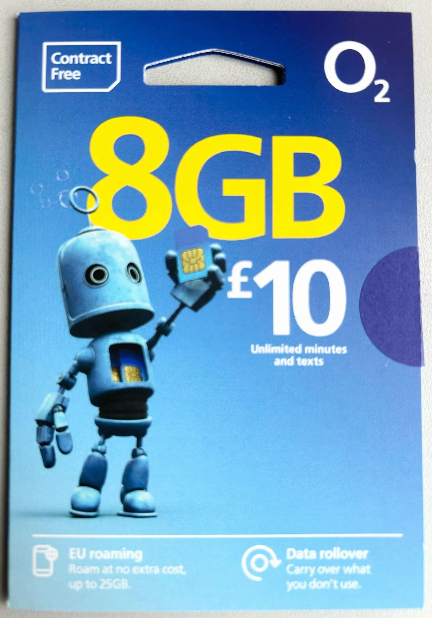 O2 Big Bundle 10 taryfowych kart SIM LTE model BB10