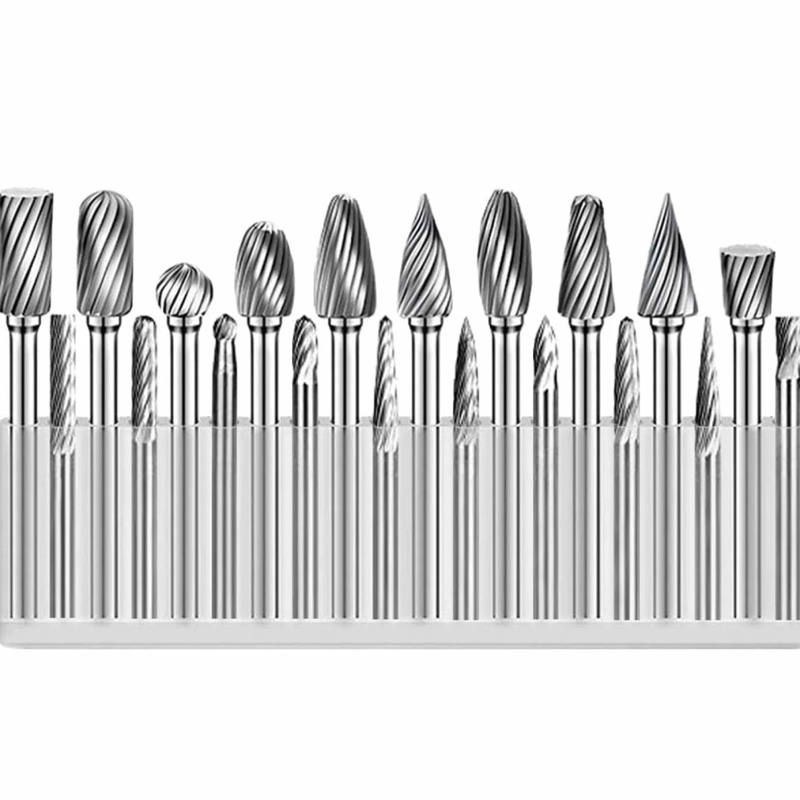 Zestaw frezów węglikowych, szlifierka kątowa, narzędzie obrotowe, tarnik do bitów do rzeźbienia w drewnie, szlifowanie metalu, grawerowanie, cięcie, przycinanie, cięcie (20 szt., pojedyncze cięcie)