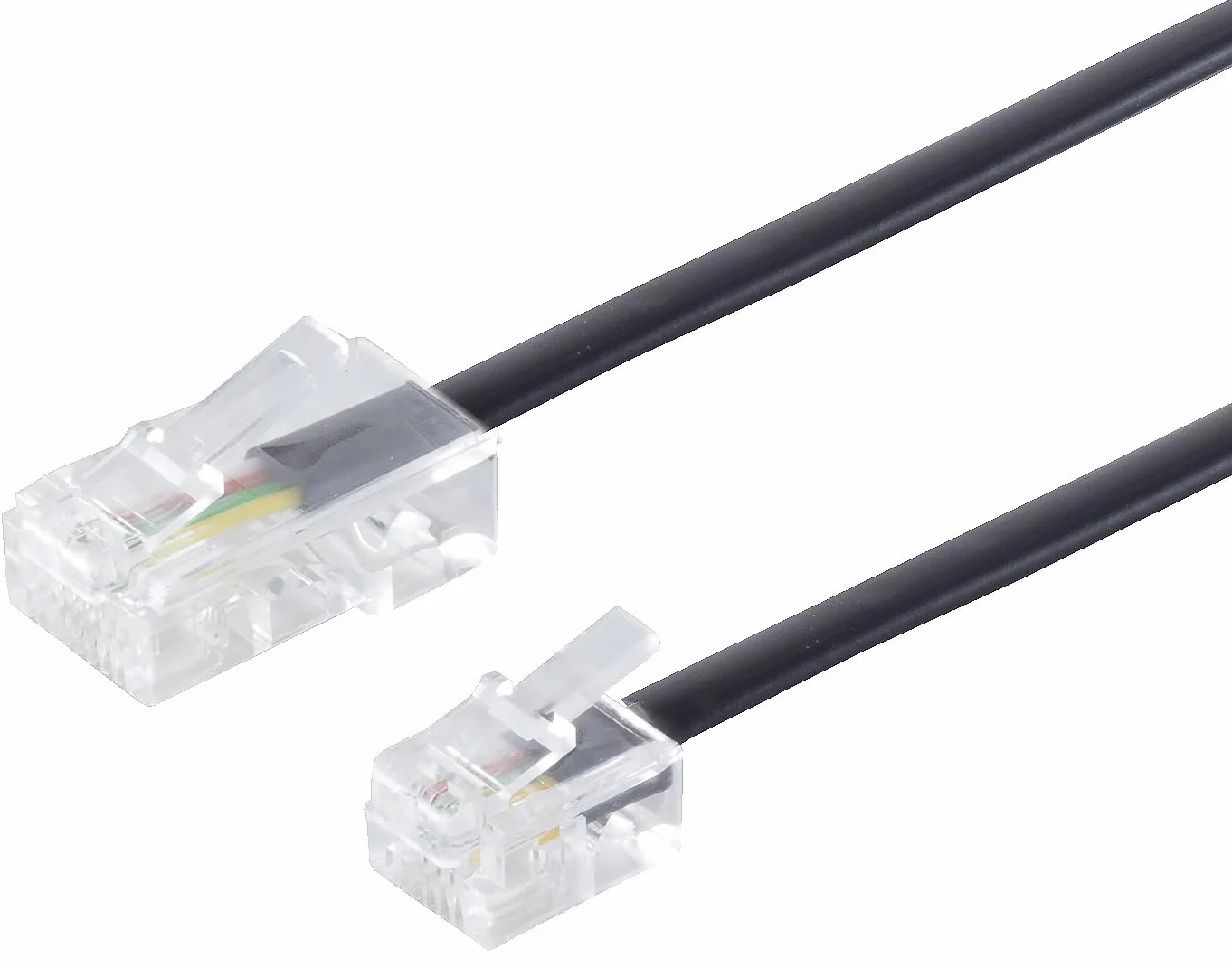1aTTack.de kabel telefoniczny RJ11 (6/4) RJ45 (8/4) modułowy 3,0 m