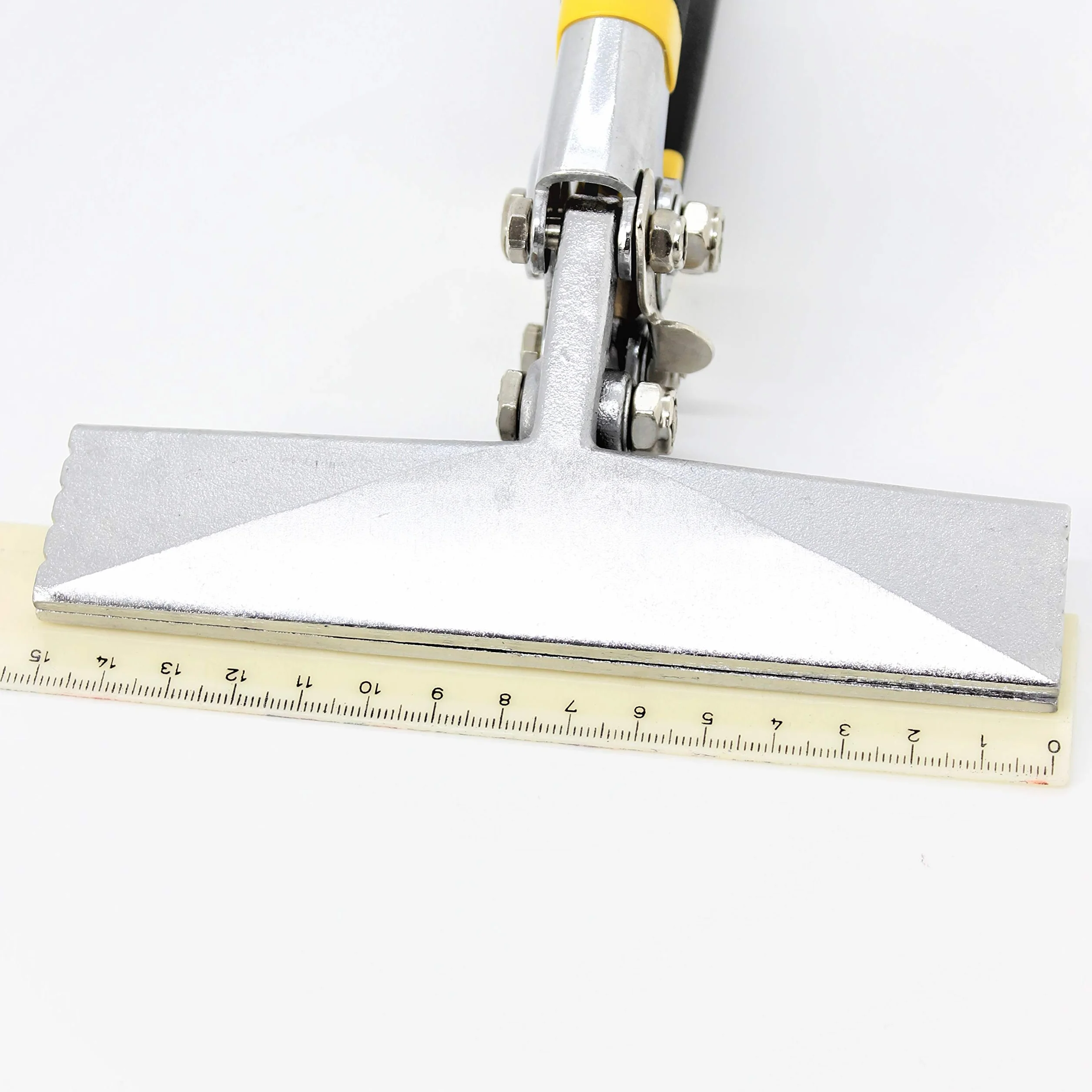 KATSU 417173 zszywacz ręczny do blachy 15 cm, wielofunkcyjne proste szczypce do gięcia blachy, narzędzie do gięcia ręcznego, z antypoślizgowym uchwytem, 417173