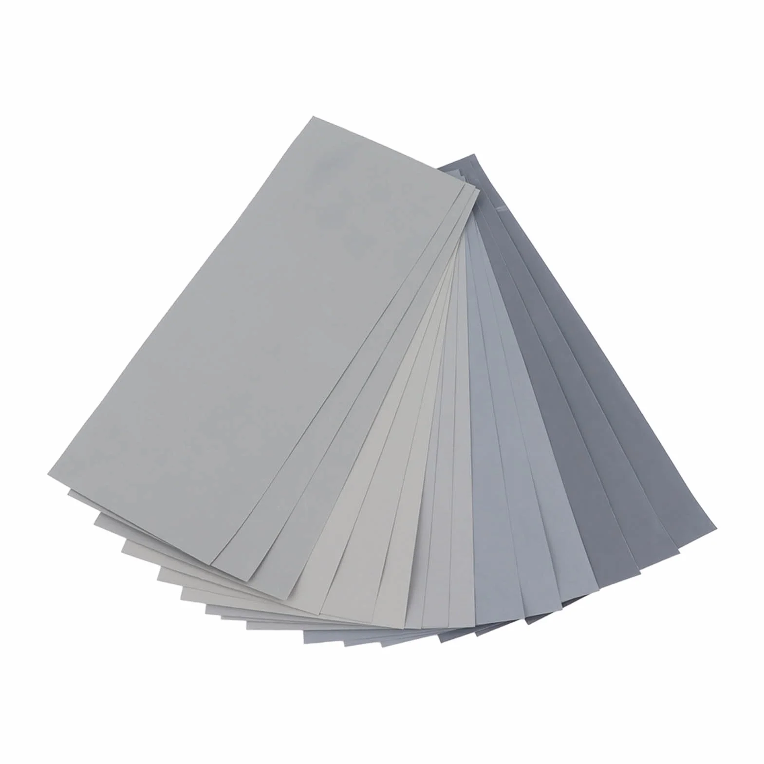 Papier ścierny, 15 szt. Zestaw Papierów ściernych 2000 3000 5000 7000 10000 Arkusze Papieru ściernego, Zestaw Asortymentowy Papieru ściernego z Węglika Krzemu do Rzemiosła