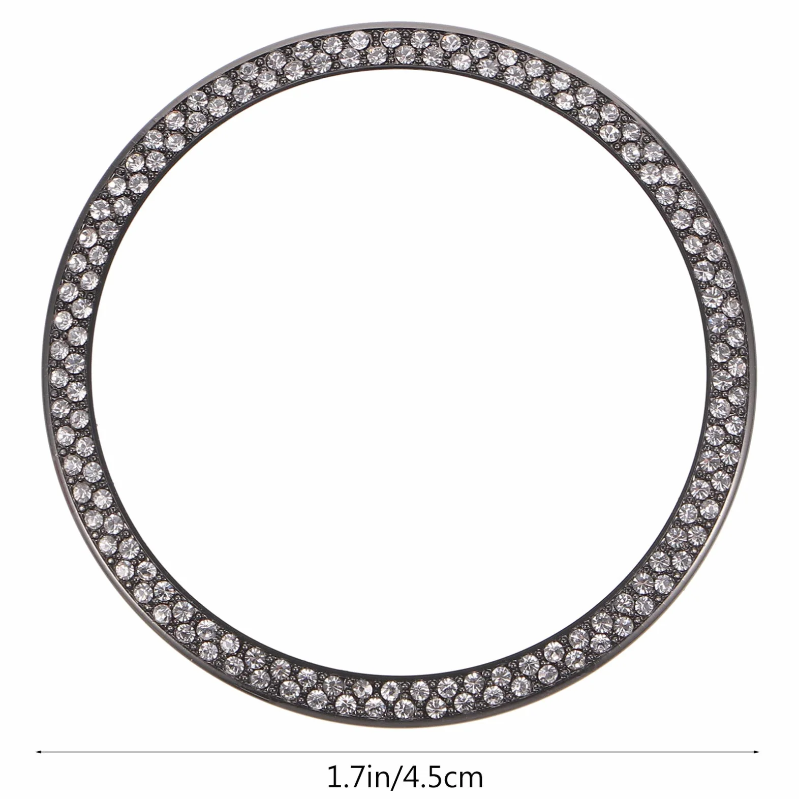 iplusmile 1 Zestaw Pierścieni Zegarka z Diamentową Ramką Kompatybilny z Watch Dekoracyjny Akcesorium