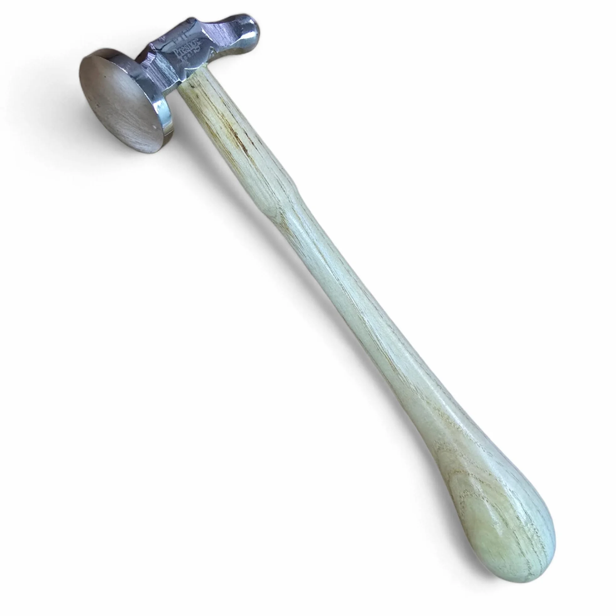Młot goniący, 32 mm, wypukła tarcza, repauza, młotek kulkowy do planowania, obróbki metali i produkcji biżuterii, PTL®
