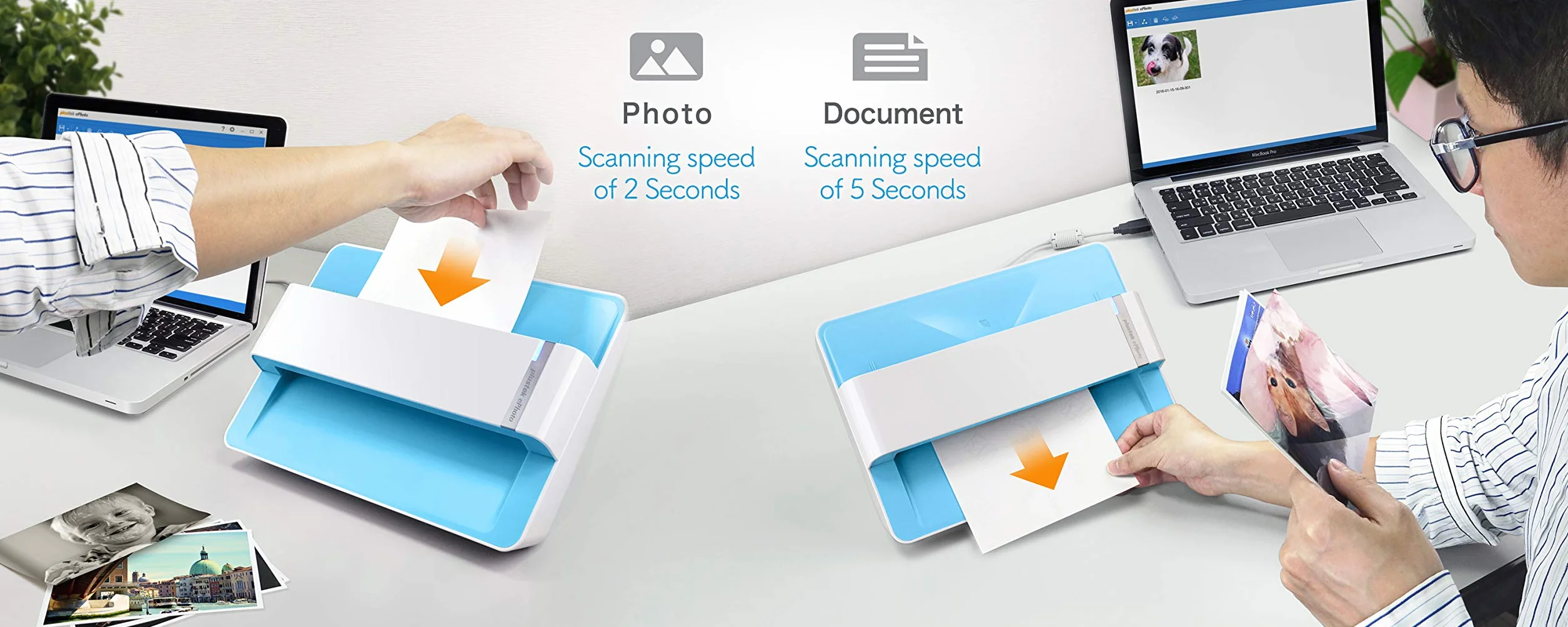 Plustek ePhoto Z300 skaner zdjęć 600 x 600 dpi USB czujnik podawania