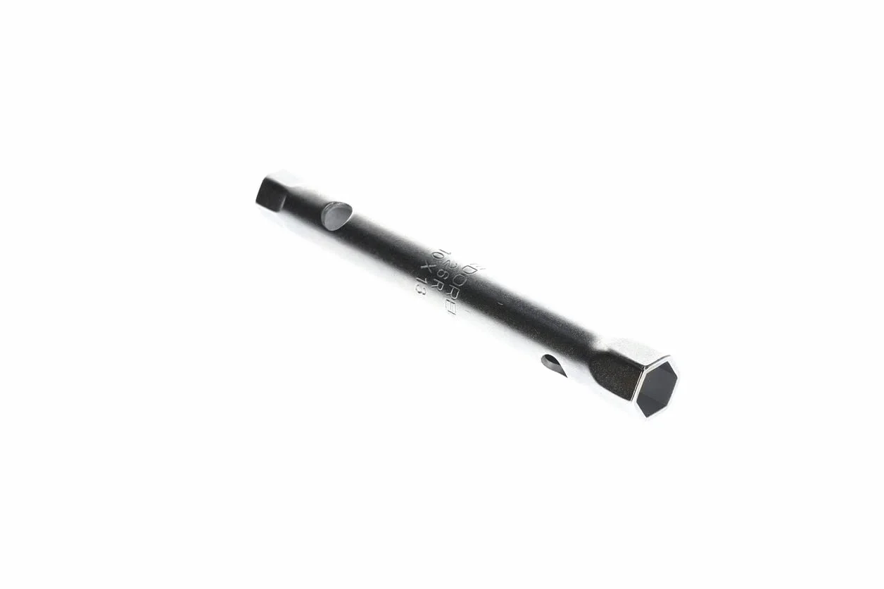 GEDORE Klucz nasadowy podwójny, 10 + 13 mm, 6-kątny, długość 140 mm, narzędzie do nakrętek samochodowych, 26 R 10 x 13, stal chromowana