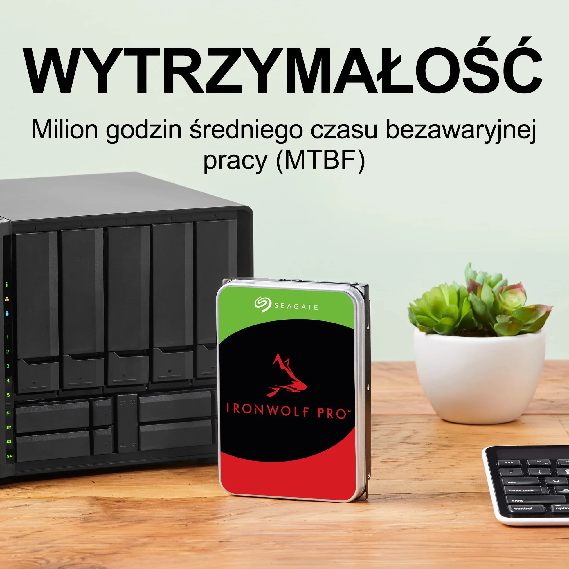 Seagate IronWolf NAS HDD ST8000VN004 8TB Sata III 256MB