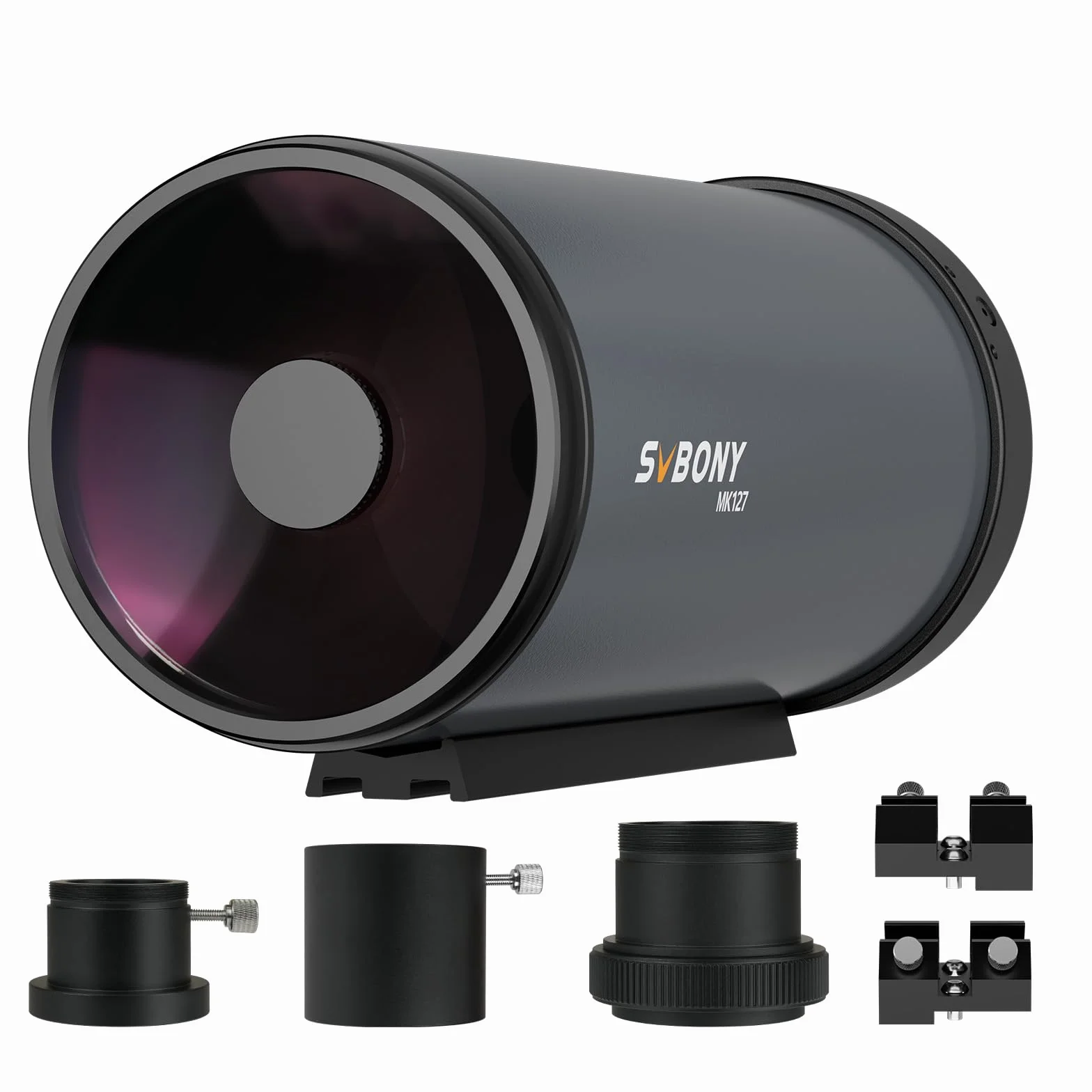 Svbony MK127 Teleskop dla dorosłych, przysłona 127 mm f/11,8 Teleskop do astronomii, Maksutov Cassegrain OTA, podwójna prędkość ogniskowania katadioptryczna OTA do astronomii wizualnej i fotografii