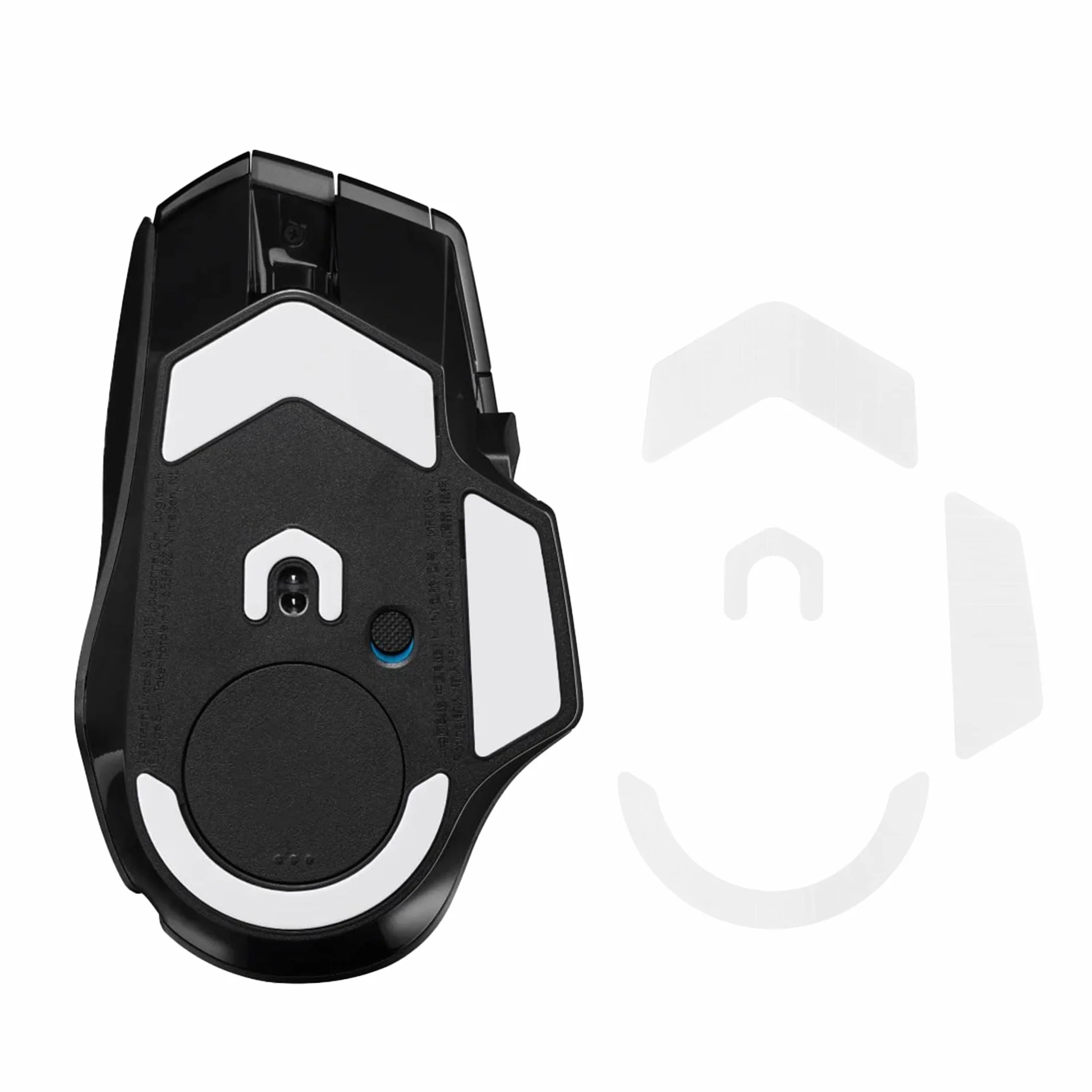 kwmobile Zamiennik nóżek myszy kompatybilny z Logitech G502 X Plus podkładka pod mysz komputerową – biała