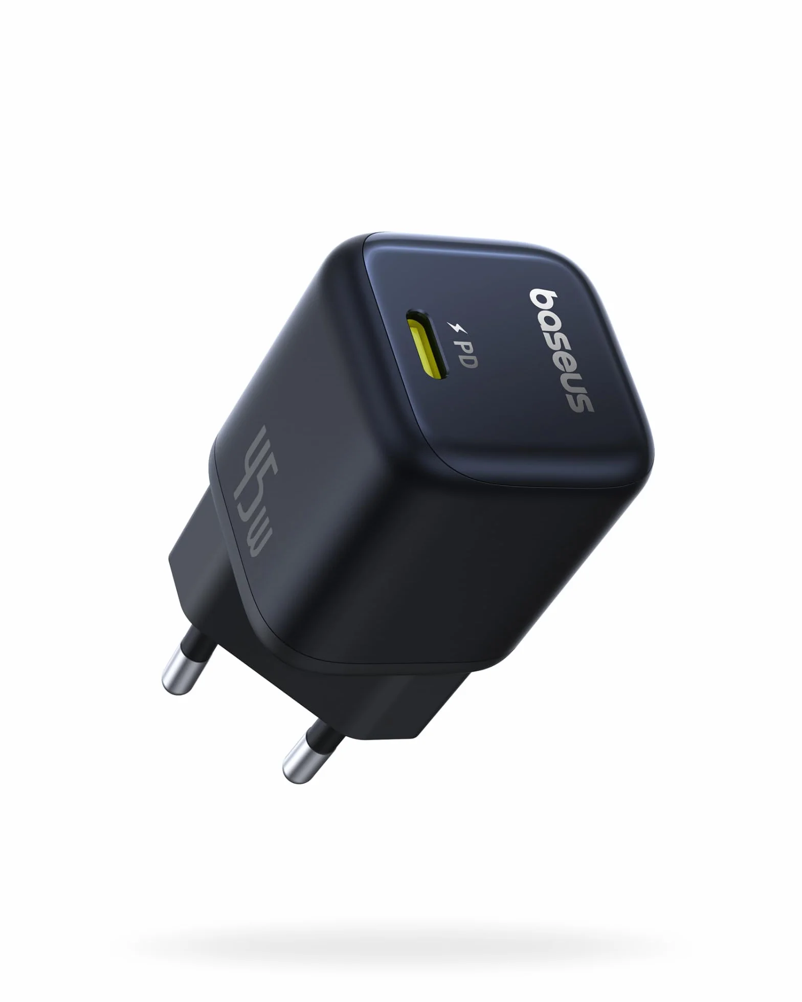 Baseus PicoGo USB C Ładowarka, 45W USB C Zasilacz PD 3.0 PPS Szybka ładowarka kompatybilna z iPhone 16/16 Pro Max/15-12, Galaxy S24 Ultra, Pixel, iPad Pro/Air, Steam Deck