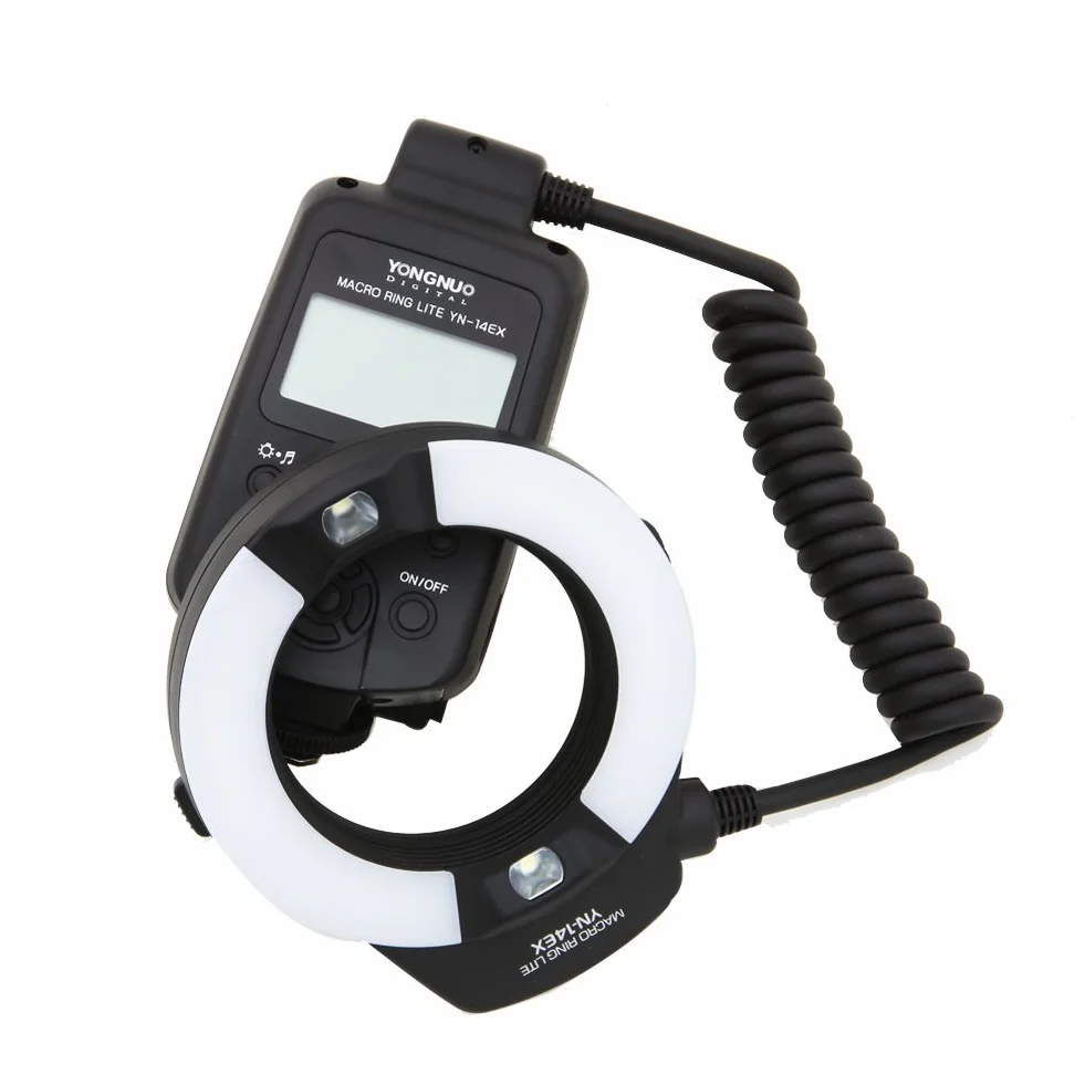 YONGNUO YN-14EX Macro Flash TTL LED pierścień lampa błyskowa do Canon