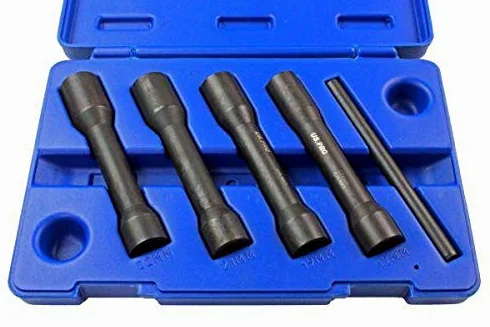 US PRO Narzędzia 5 szt. 1/2" DR Impact Twist zestaw uszkodzonych nakrętek i śrub 3412