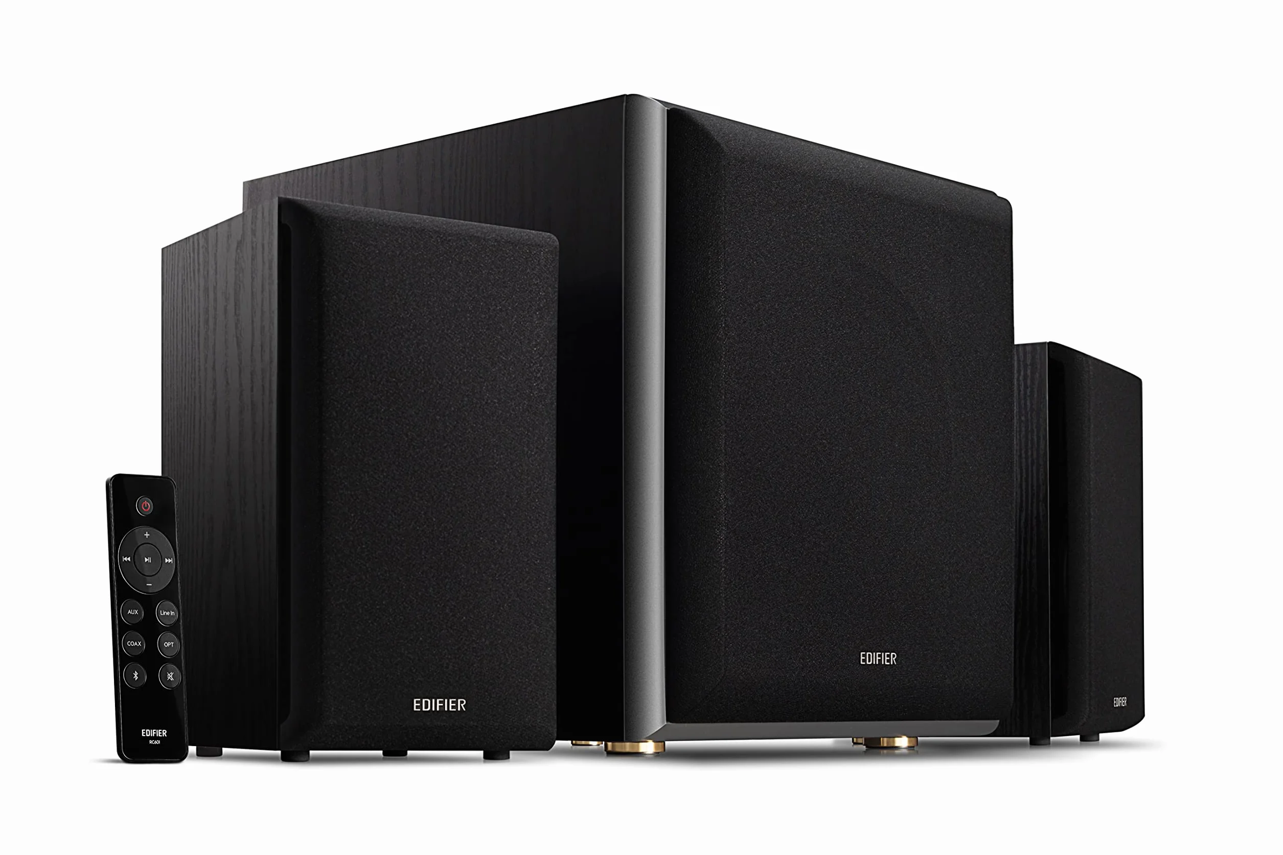 Edifier M601DB 2.1 system kina domowego 110 W Bluetooth V5.1 aptX subwoofer 21 cm