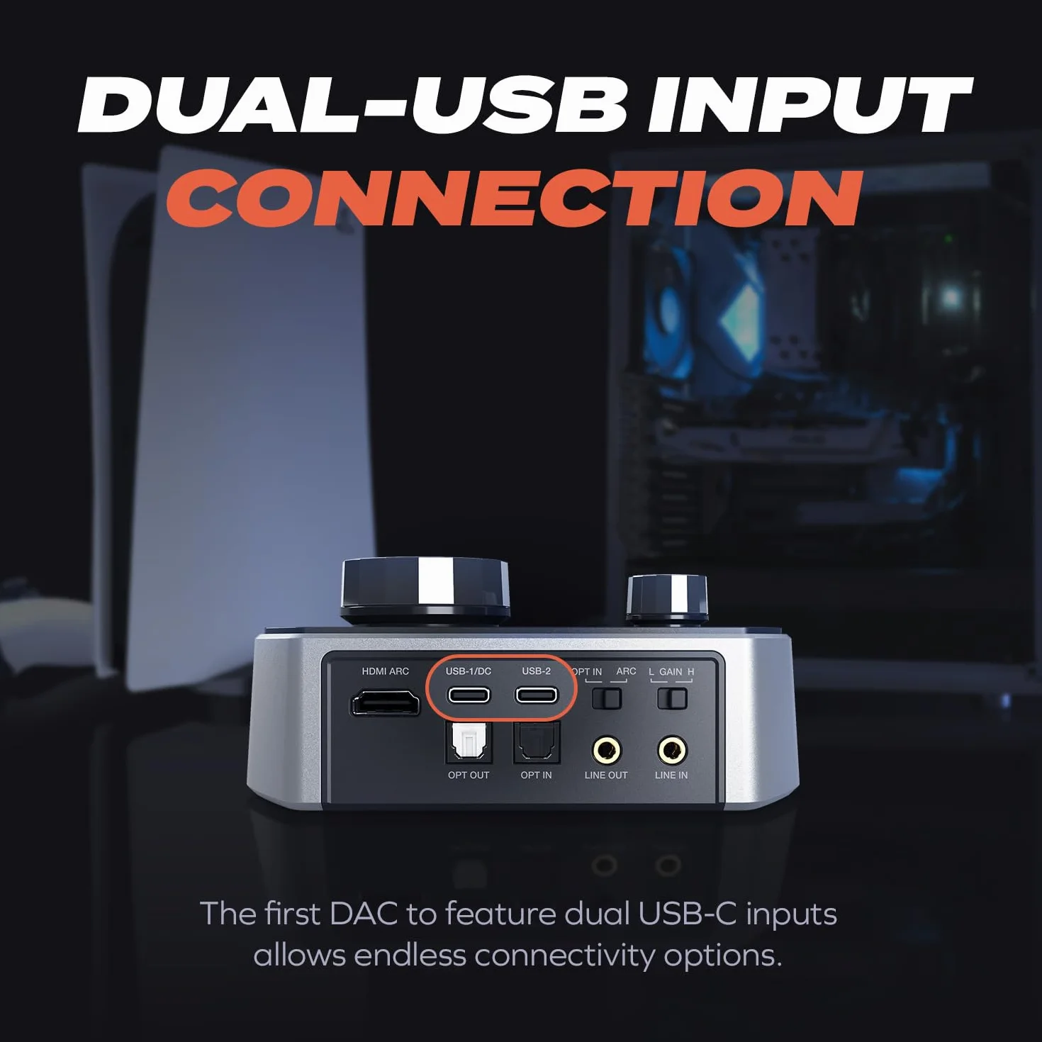 Sound Blaster G8 - Hi-Res Gaming USB DAC z podwójnym interfejsem audio USB i w pełni konfigurowalnym silnikiem Acoustic Engine i 10-pasmowym korektorem