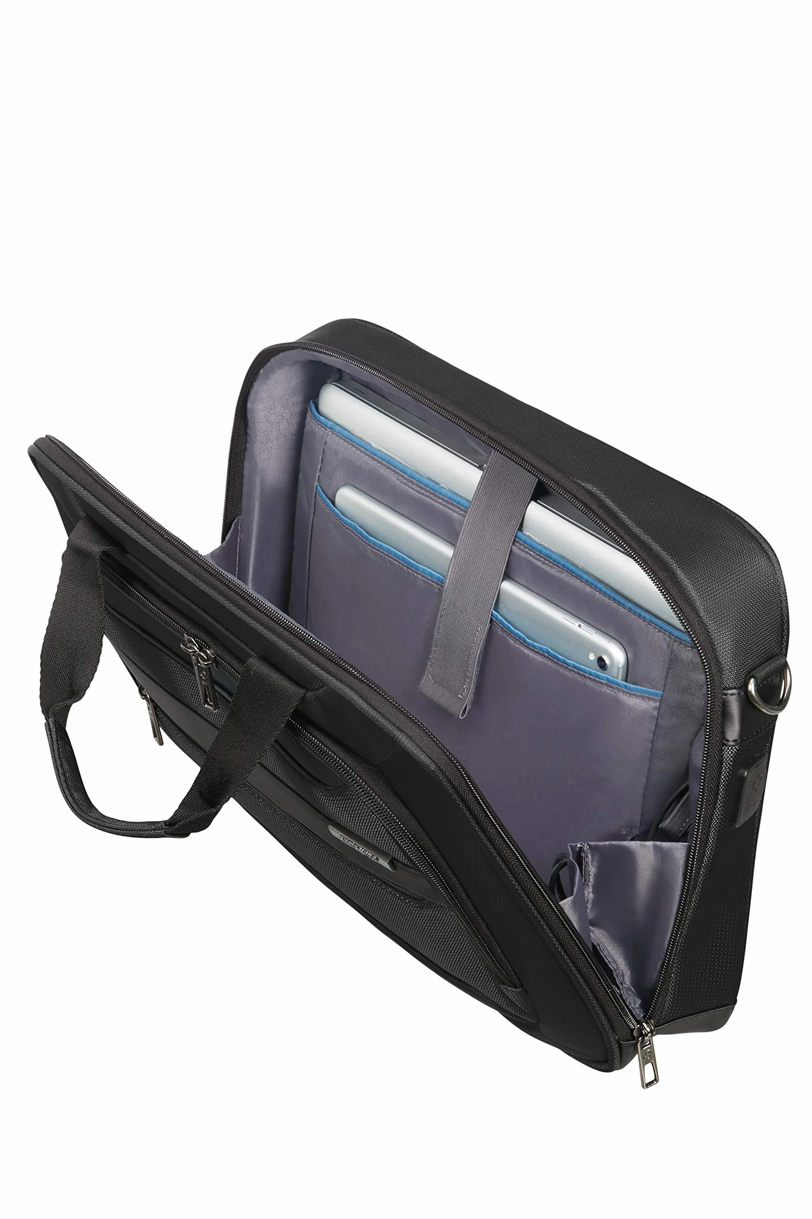 Samsonite Vectura Evo torba na laptopa 17.3 cala czarna 44 cm 20.5 L