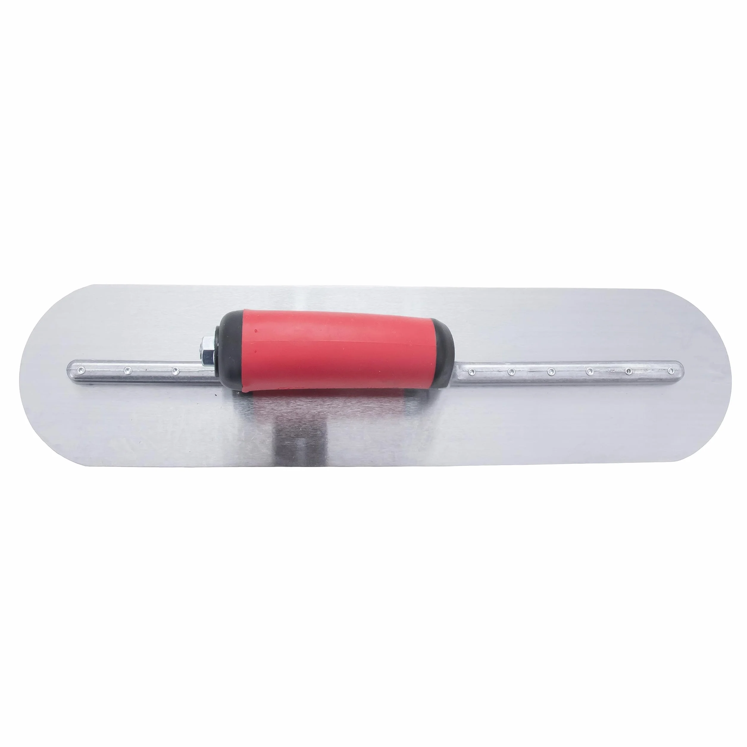 Paca marshalltown całkowicie zaokrąglona z rękojeścią Softgrip wykonaną ze stali, narzędzie dla tynkarzy, wymiary pacy: 457x102 mm