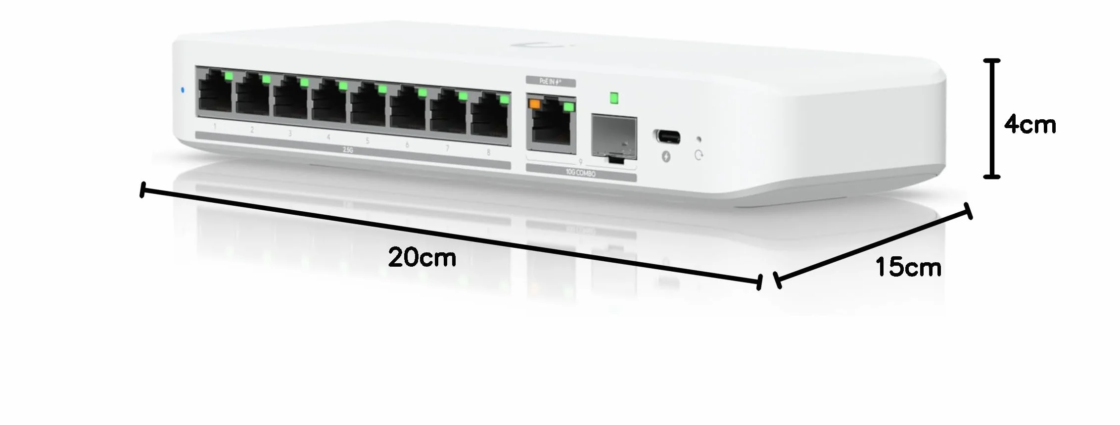 UbiQuiti USW-FLEX-2.5G-8 Switch 8-Port 2.5G